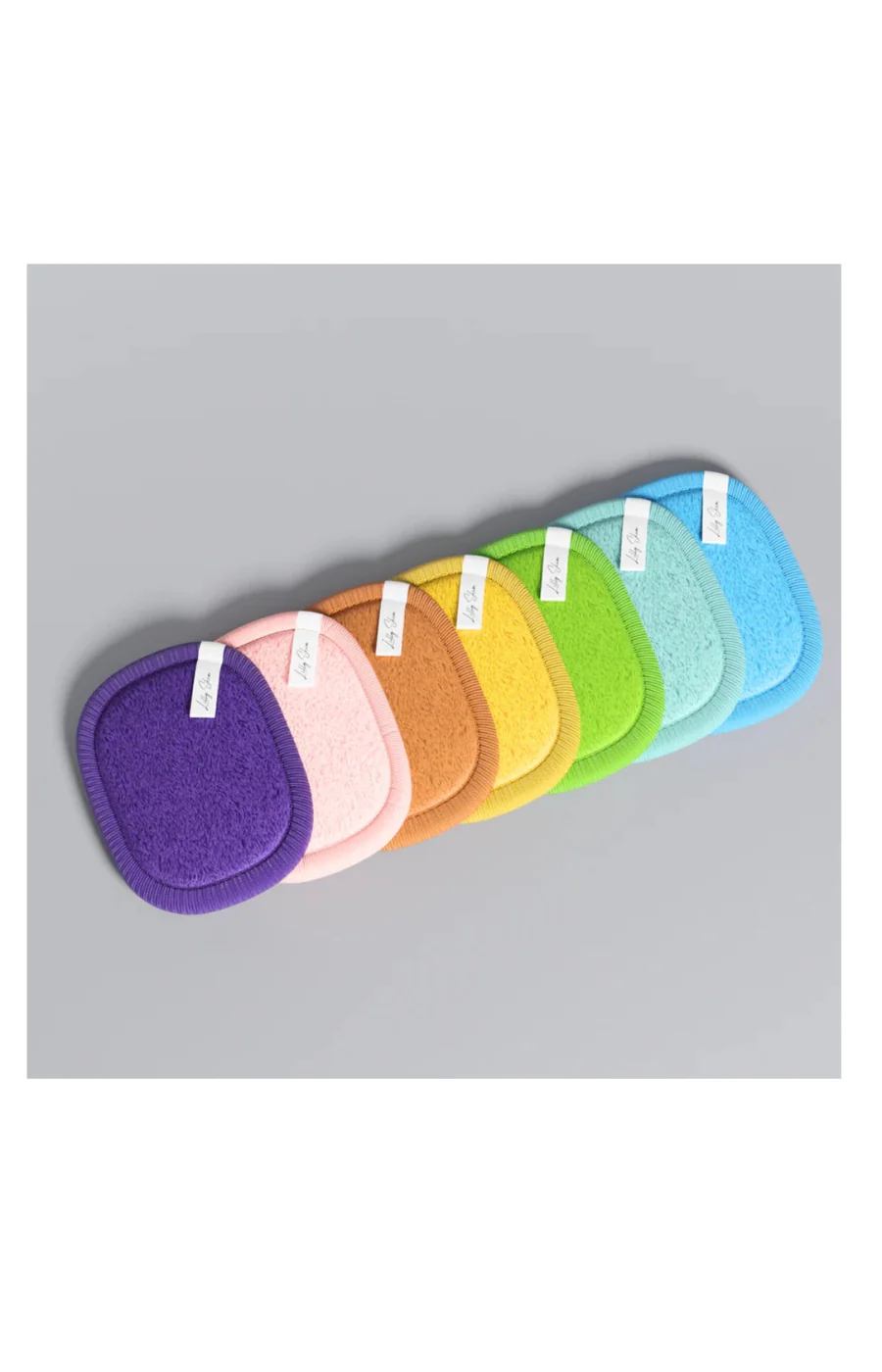 Disques démaquillants réutilisables XL - Rainbow - 7 unités - Image 4