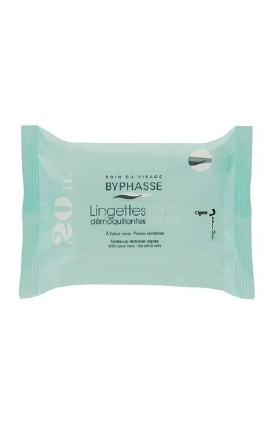 Lingettes démaquillantes - Peaux sensibles - 20 unités