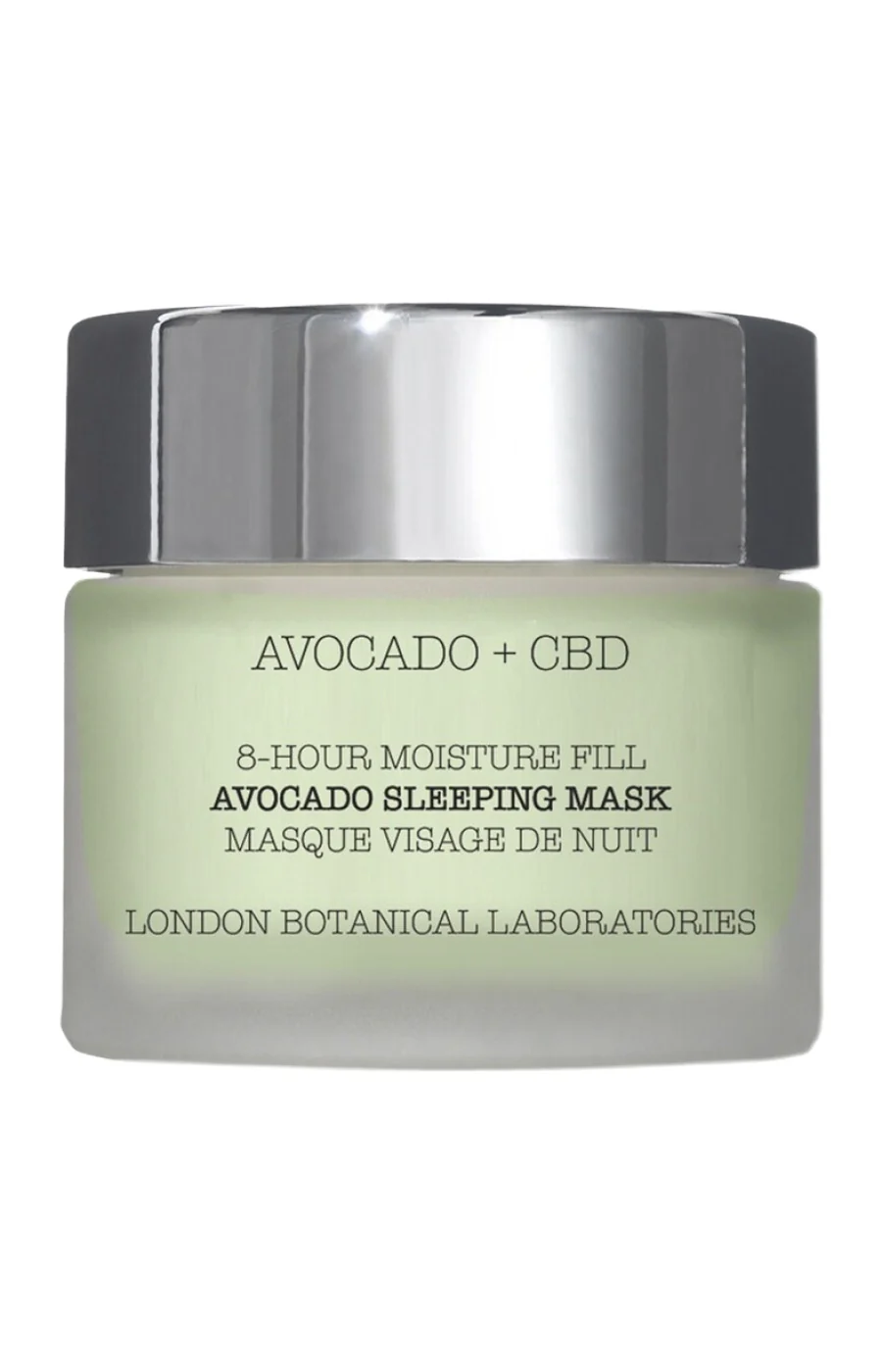 Masque de nuit hydratant & antioxydant - Avocat & CBD
