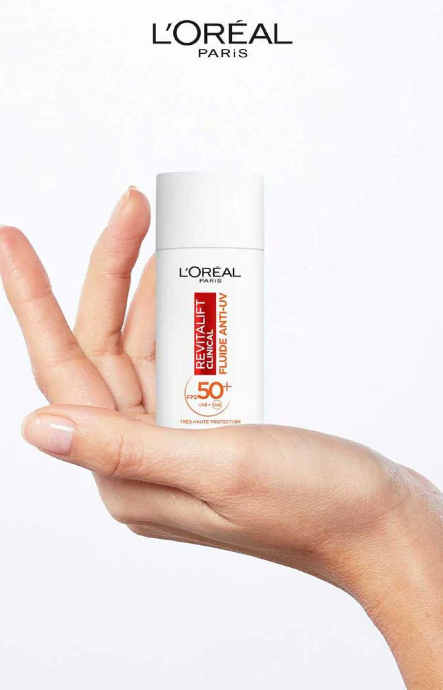 Crème anti-âge SPF 50 - Revitalift Clinical - Acide hyaluronique, vitamines C & E - Visage - Image 2