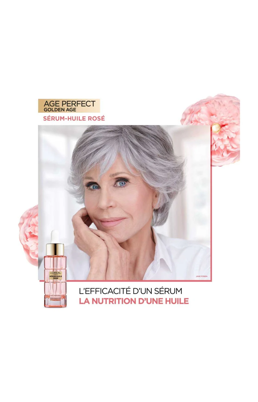 Sérum-huile anti-âge hydratant - Age Perfect - Peaux matures - Image 3