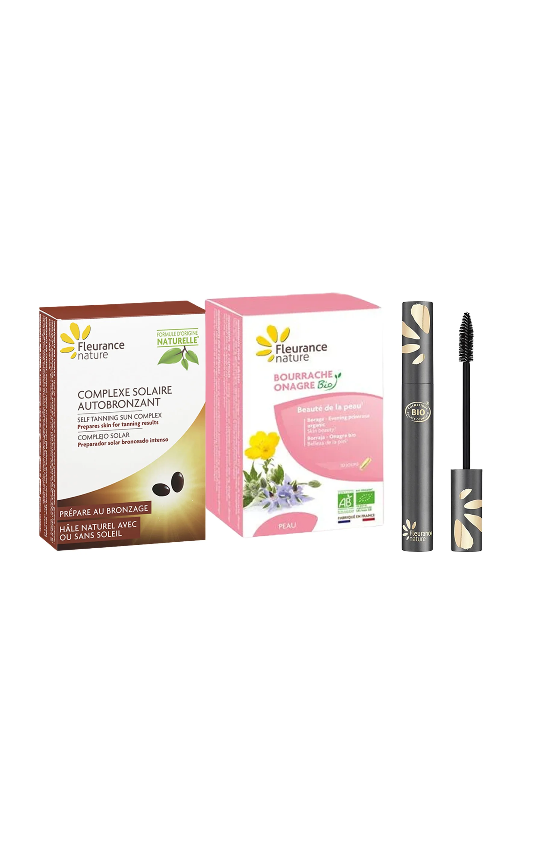 Lot duo beauté peau 30 jours + mascara restructurant noir 10 ml offert