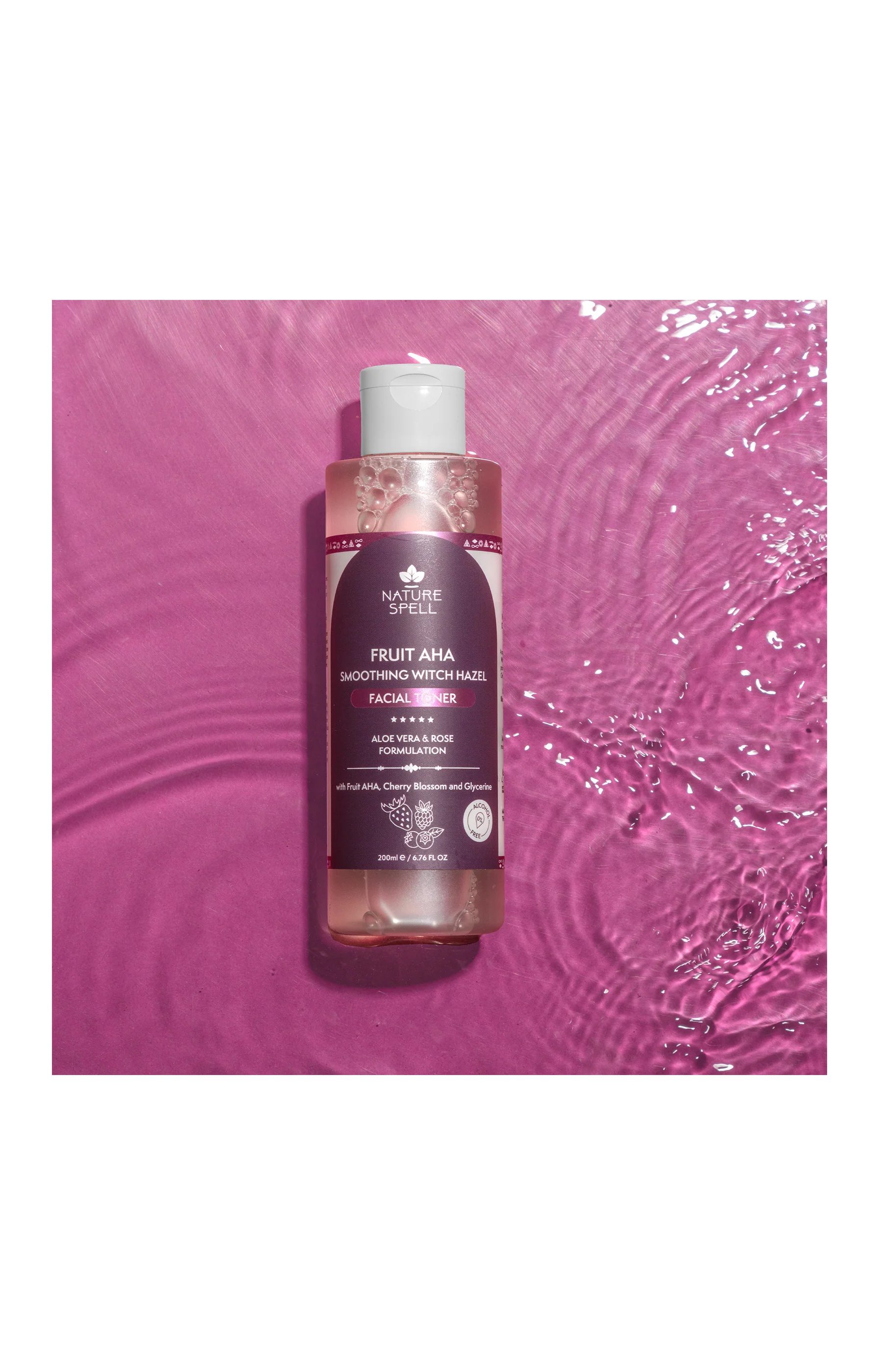 Lotion tonique exfoliante - Hamamélis & extraits naturels d'AHA - 200 ml - Image 2