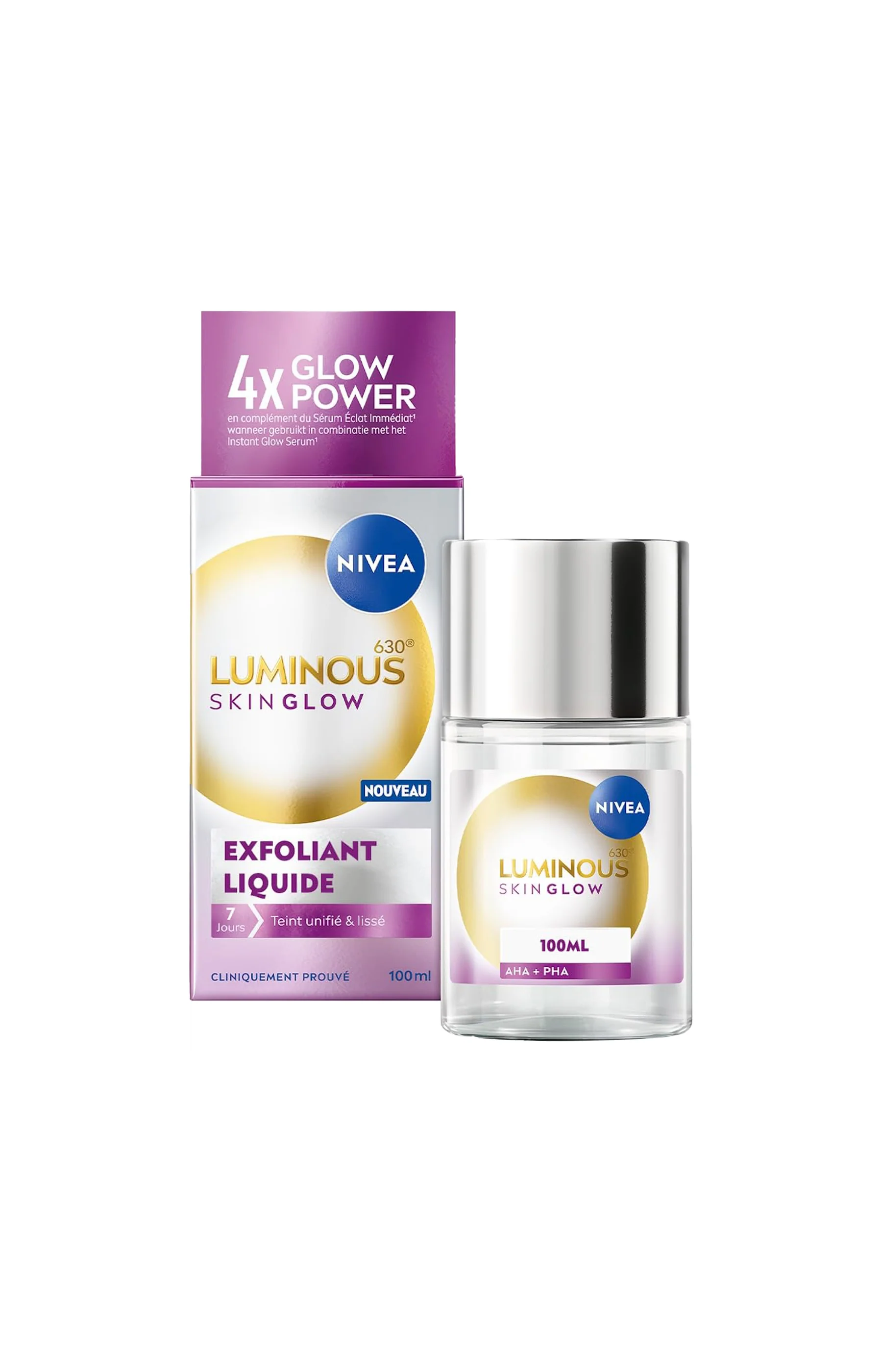 Soin exfoliant éclat - Luminous 630 - Visage - 100ml