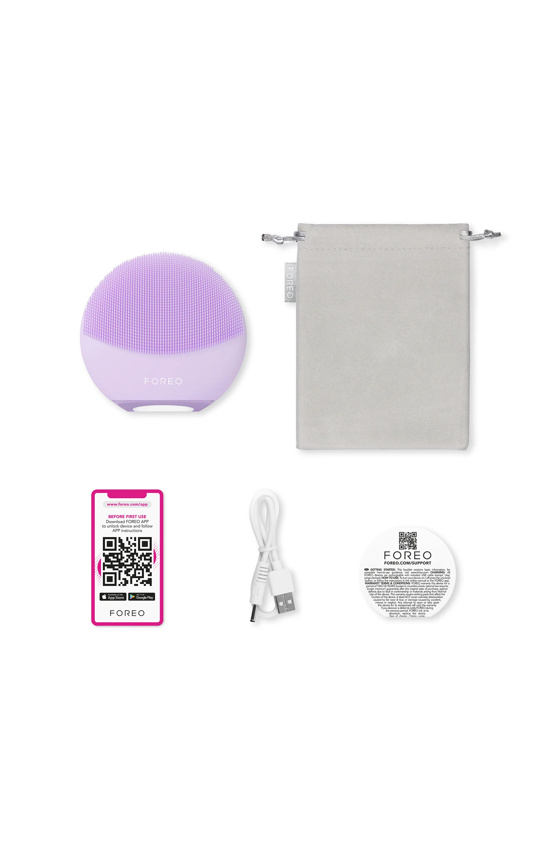 LUNA™ 4 mini - Appareil nettoyant double face - Lavender - Visage - Image 6