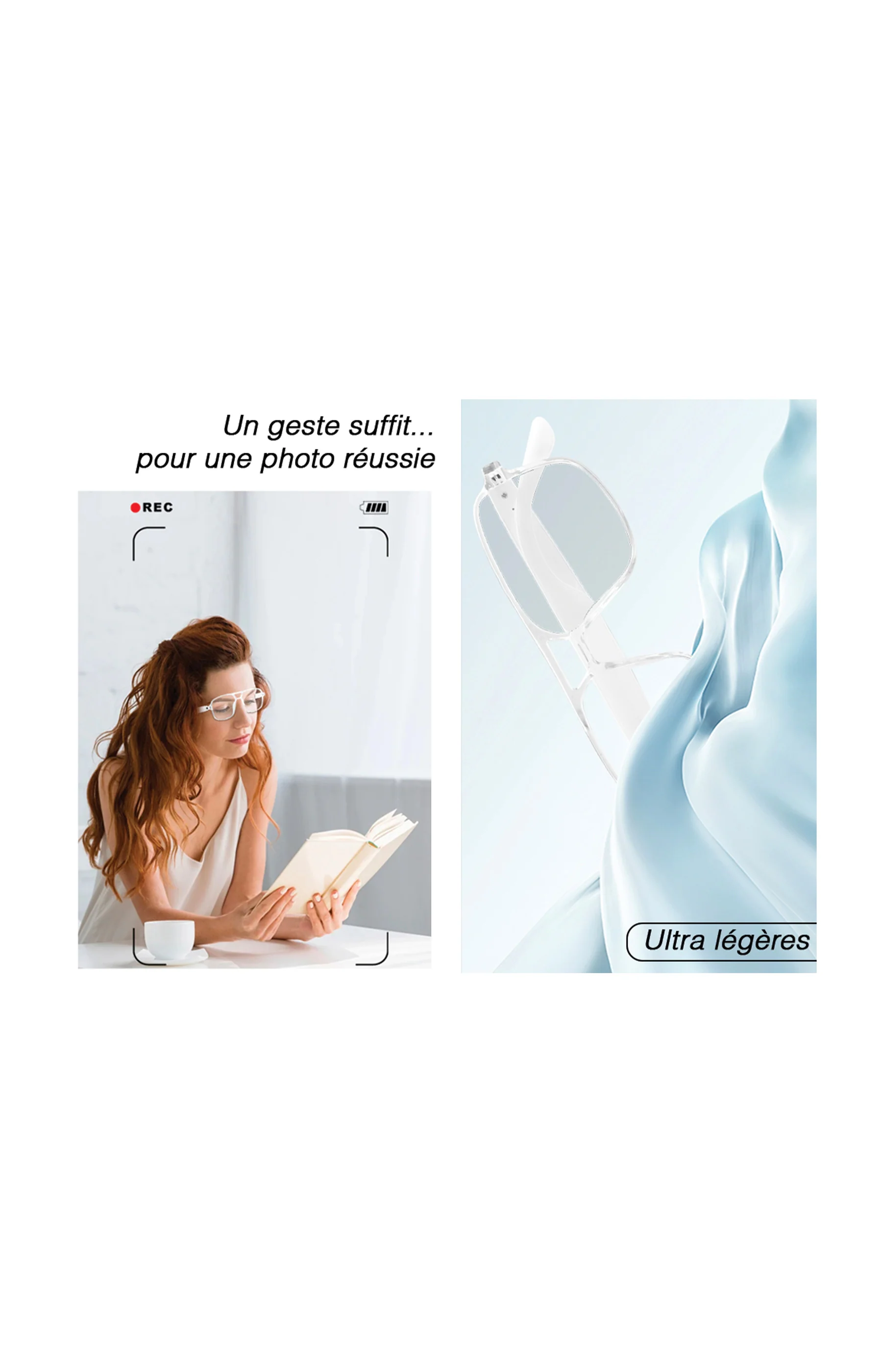 Lunettes connectées - Sharp - Noir - Image 2