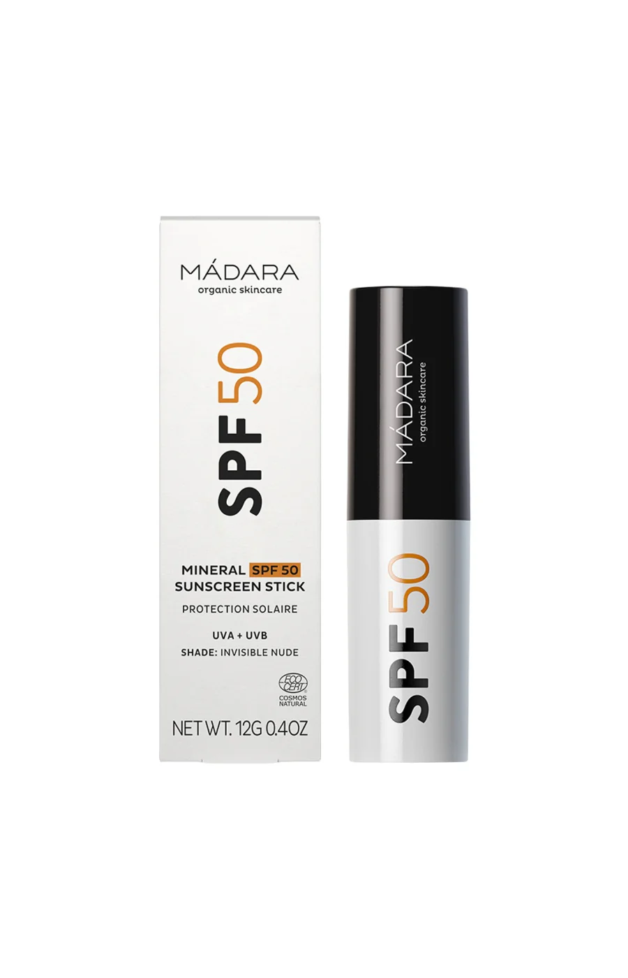Stick solaire minéral SPF 50 - Visage - 12 g - Image 2
