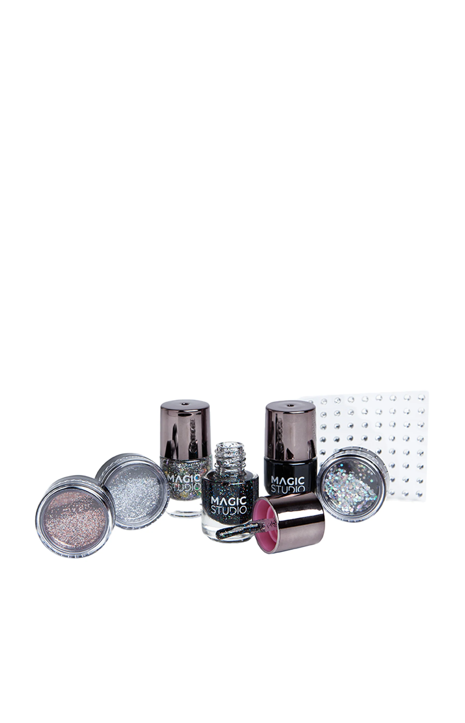 Kit nail art - Black Crystals - 7 produits - Image 2