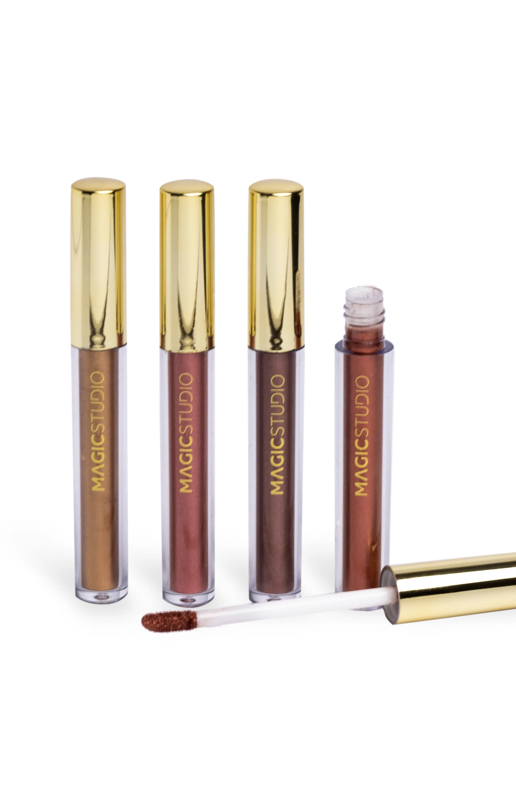 Coffret d'ombres à paupières liquides - Nude - 4 produits - Image 2