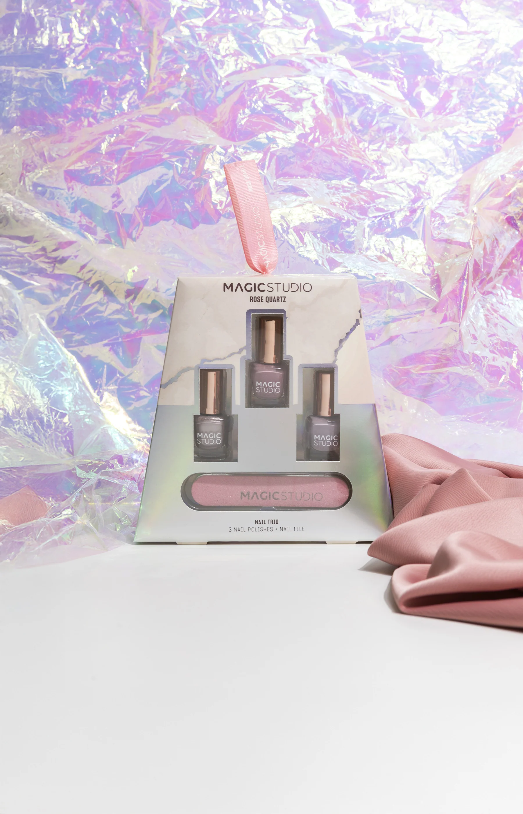 Coffret manucure - Rose Quartz - Ongles - 4 produits - Image 3