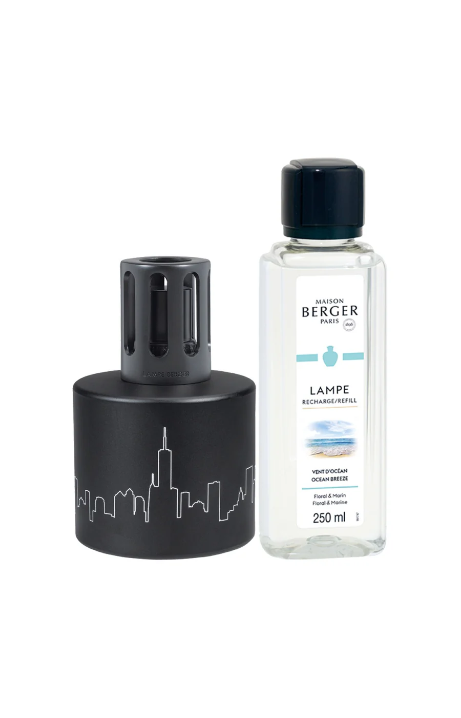 Coffret parfumé - Pure noir - Marine floral - 250 ml
