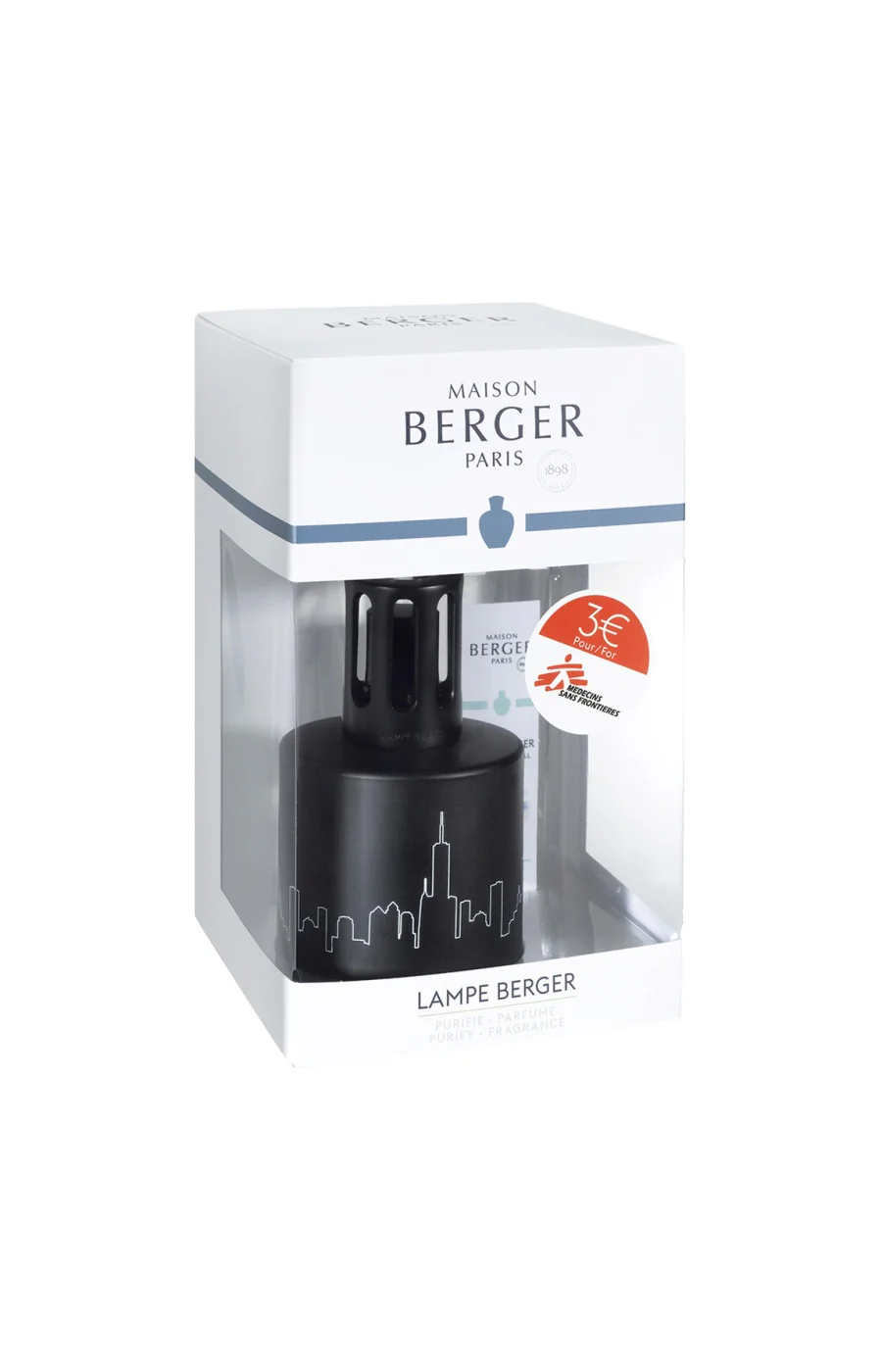 Coffret parfumé - Pure noir - Marine floral - 250 ml - Image 2