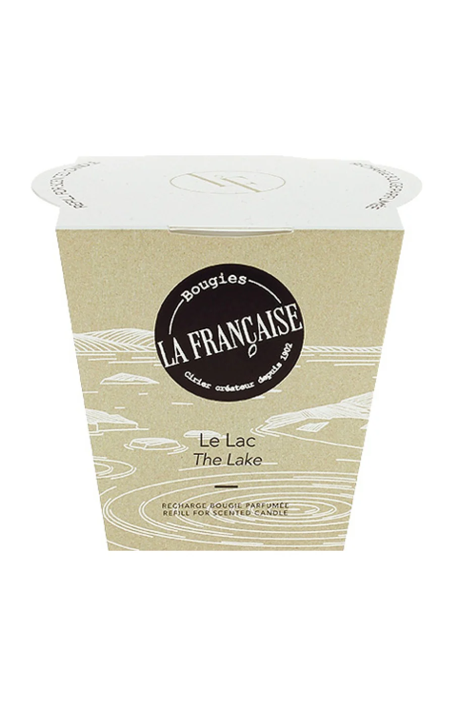 Recharge bougie parfumée - Le lac - Boisé aromatique - 200 g - Image 2