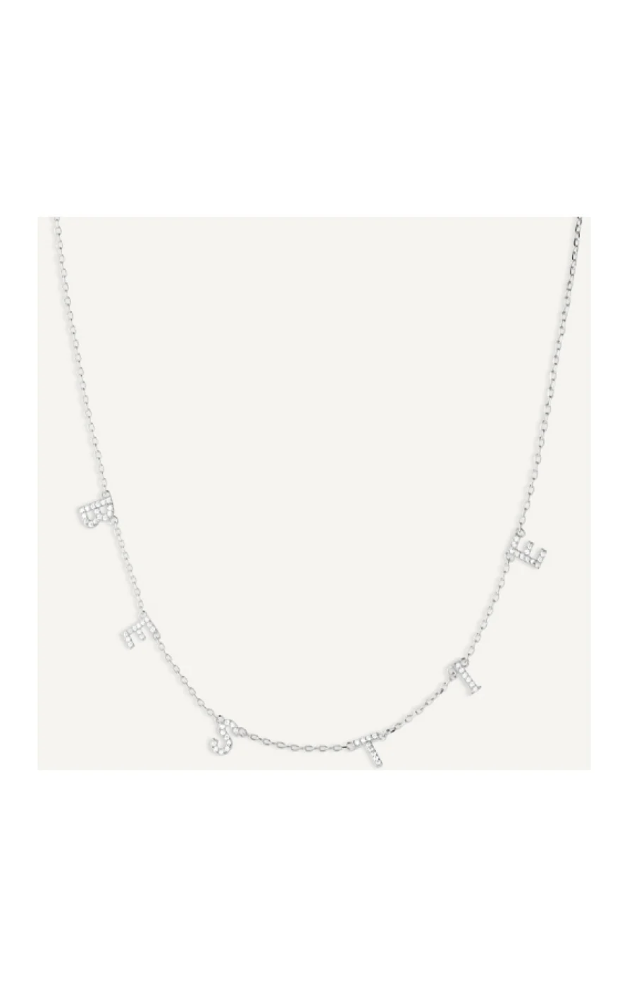 Collier - Bestie - Laiton plaqué argent 10 microns - Image 2