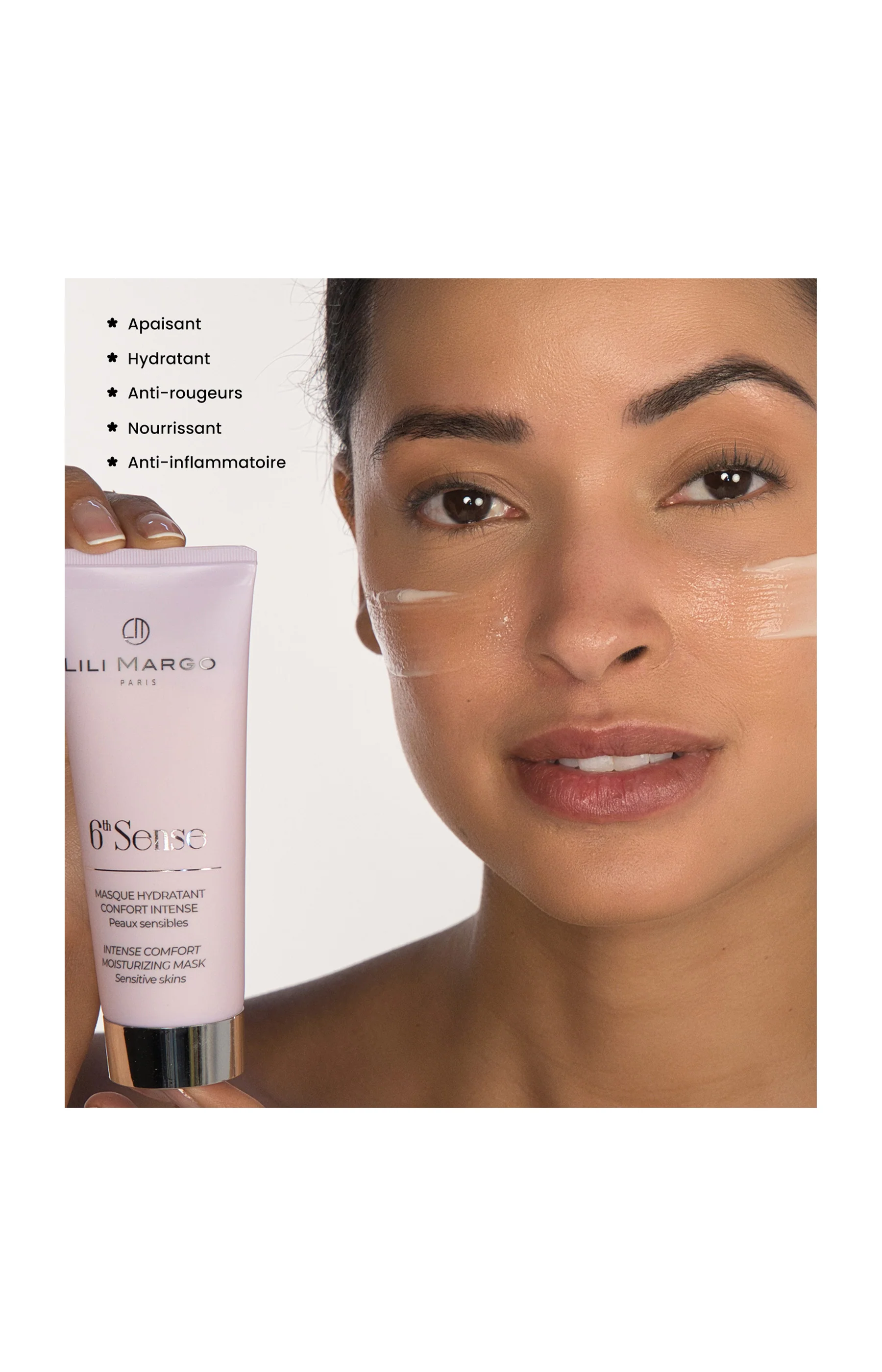 Masque hydratant - 6th Sense - Peaux sensibles - 75 ml - Image 3