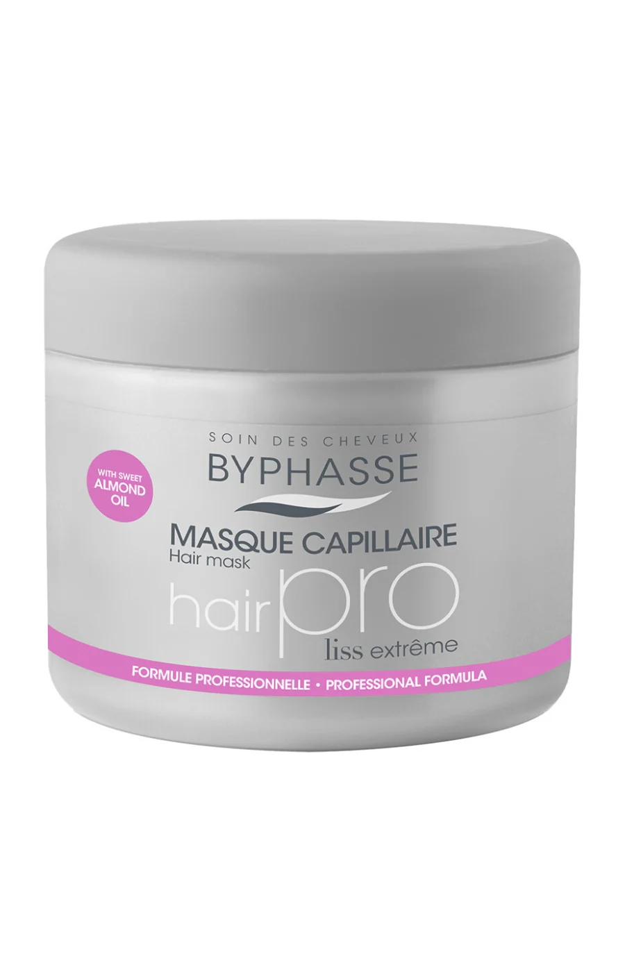 Masque lissant professionnel à l'amande douce - Cheveux secs & rebelles - 500 ml