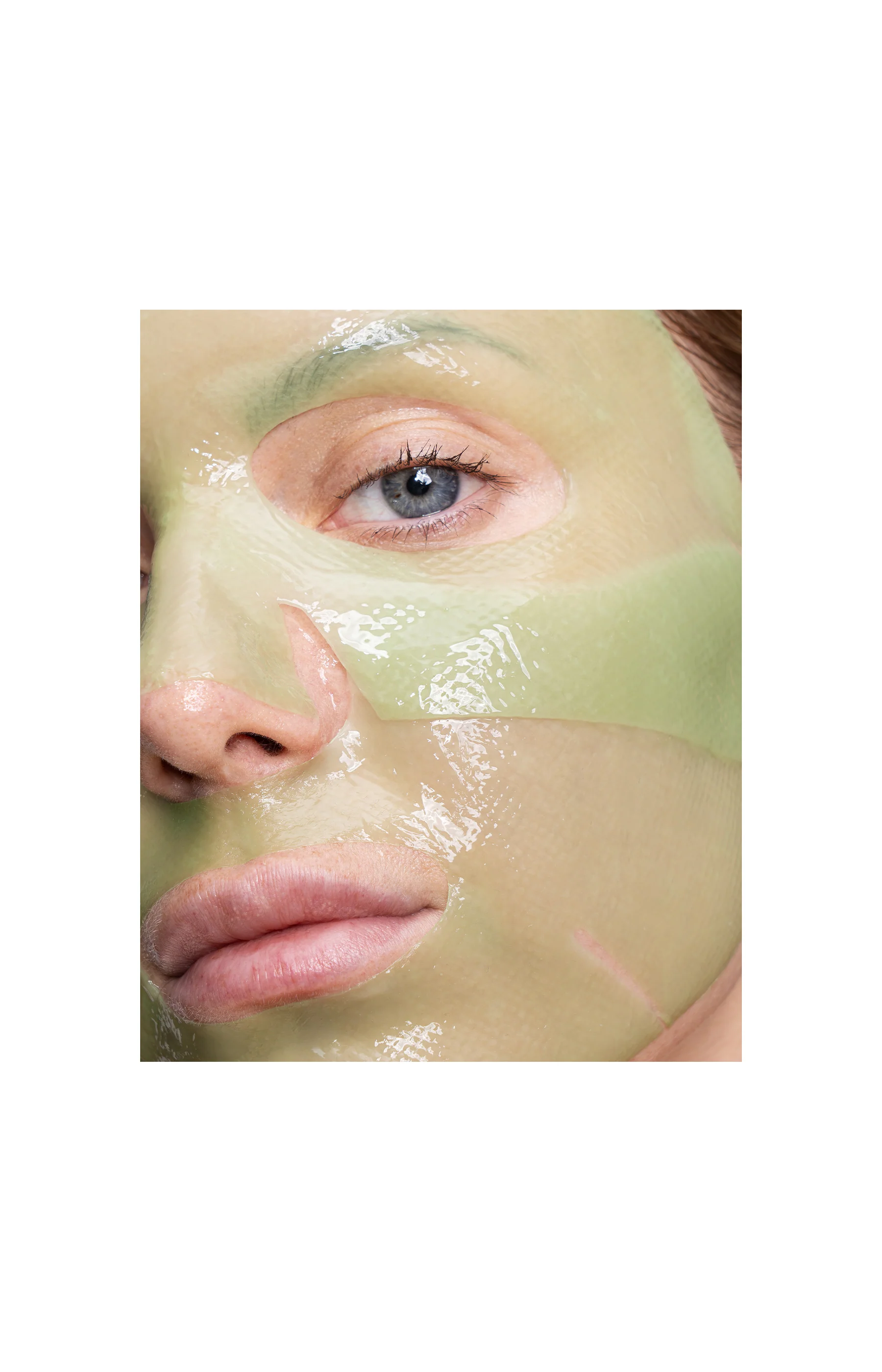 Masque hydrogel hydratant - Aloe vera & collagène - Visage - 1 unité - Image 4