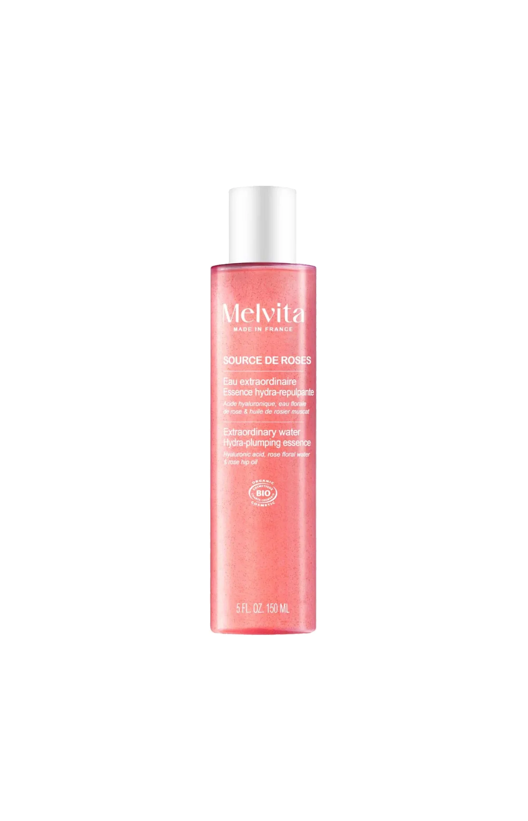 Eau extraordinaire hydra-repulpante - Source de Roses - Acide hyaluronique - 150 ml