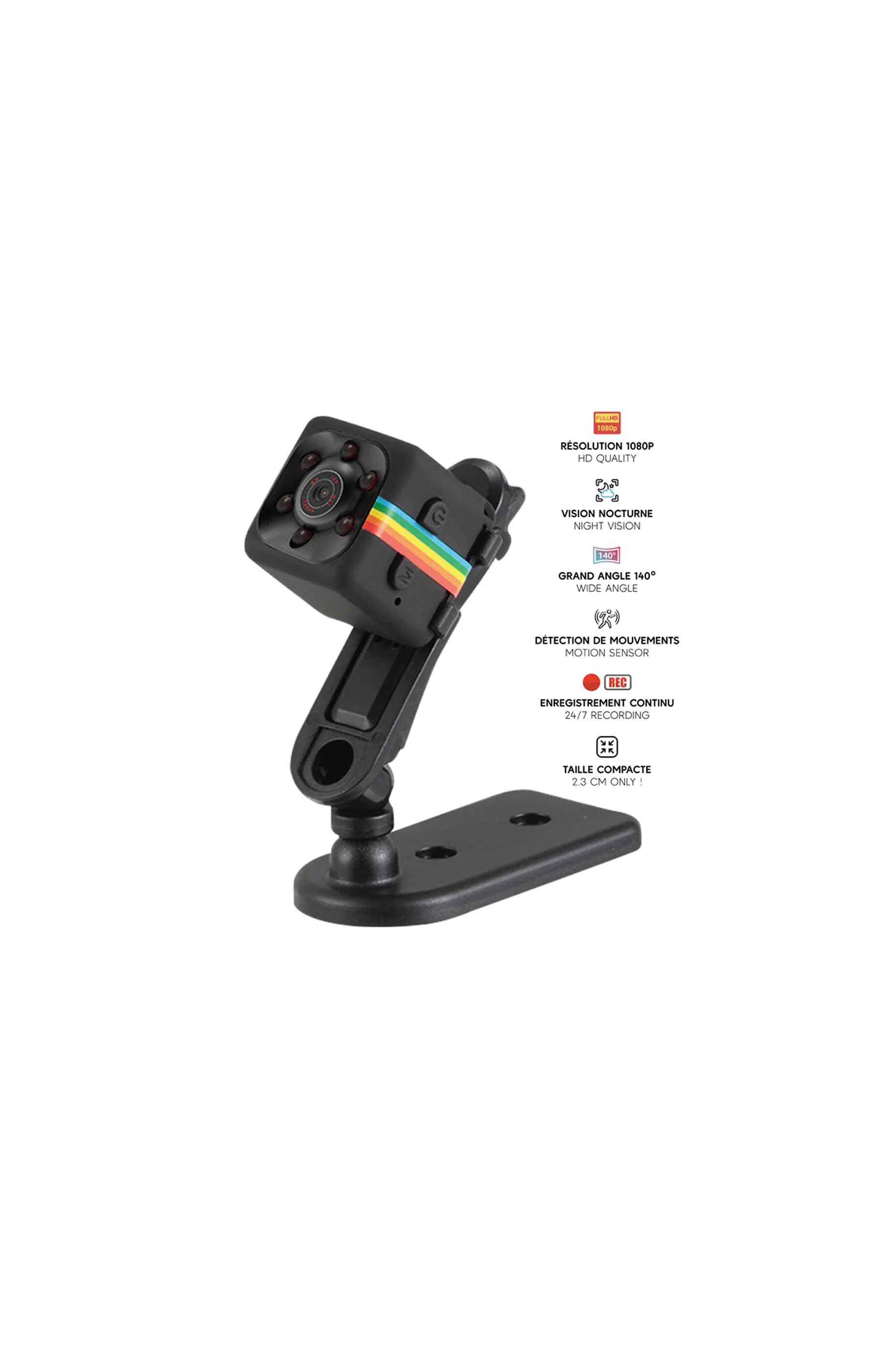 Mini caméra espion - Modèle Cubix - Image 2