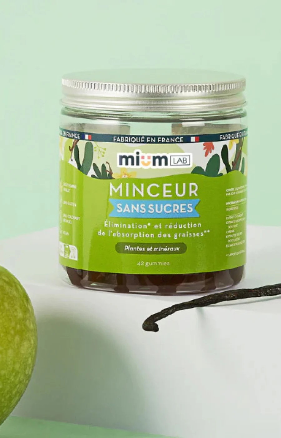 Gummies minceur - Pomme & vanille - Sans sucres - 21 jours - Image 2