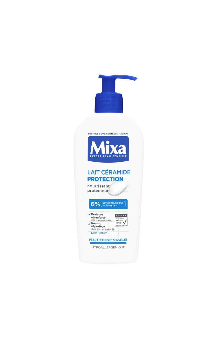 Lait nourrissant protecteur - Céramides & glycérine - Peaux sèches & sensibles - 250 ml - Image 6