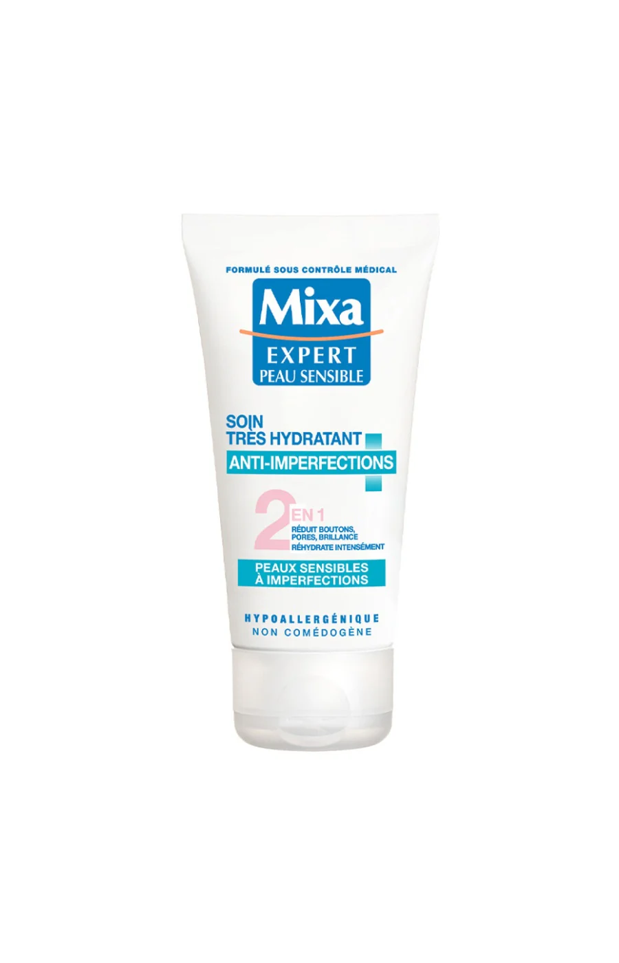 Soin hydratant anti-imperfections - Peaux sensibles à imperfections - Visage - 50 ml