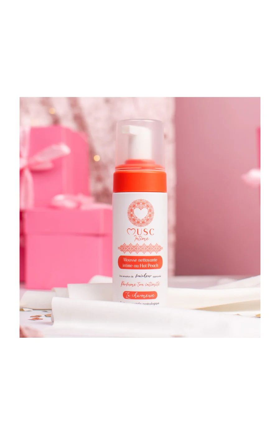 Mousse nettoyante intime - Hot Peach - 150 ml