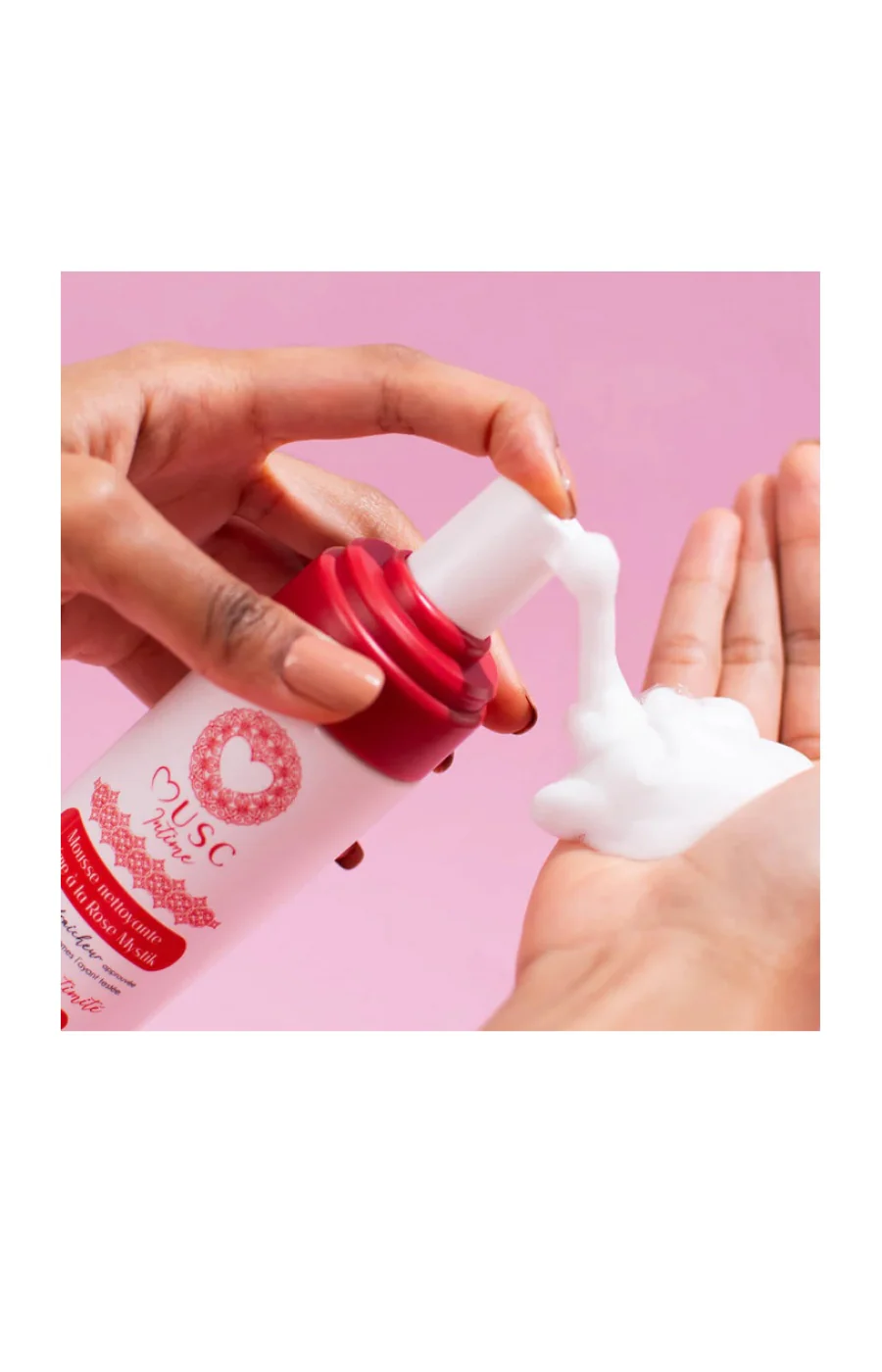 Mousse nettoyante intime - Rose - 150 ml - Image 6