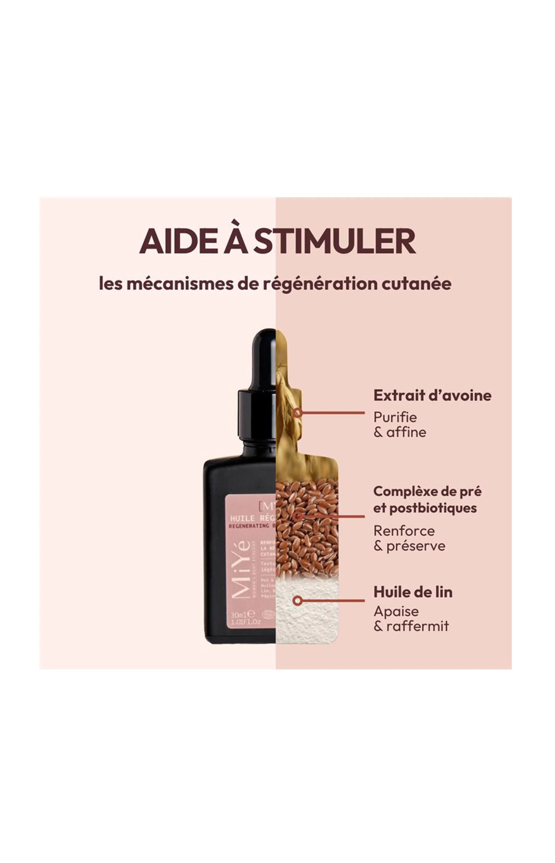 Huile régénérante - Visage - 30 ml - Image 4