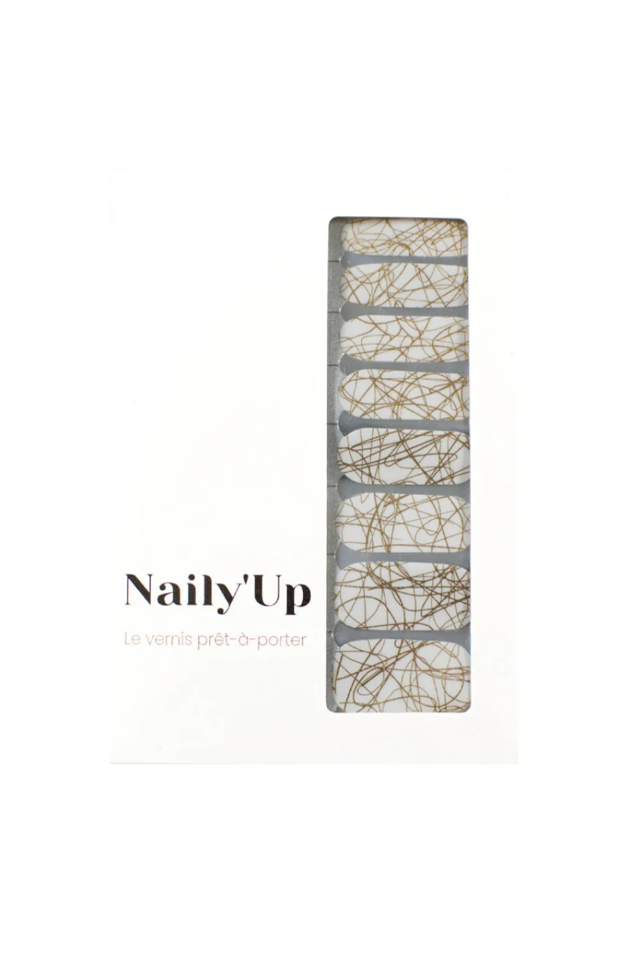 Vernis autocollant - Gold Line - 16 bandes