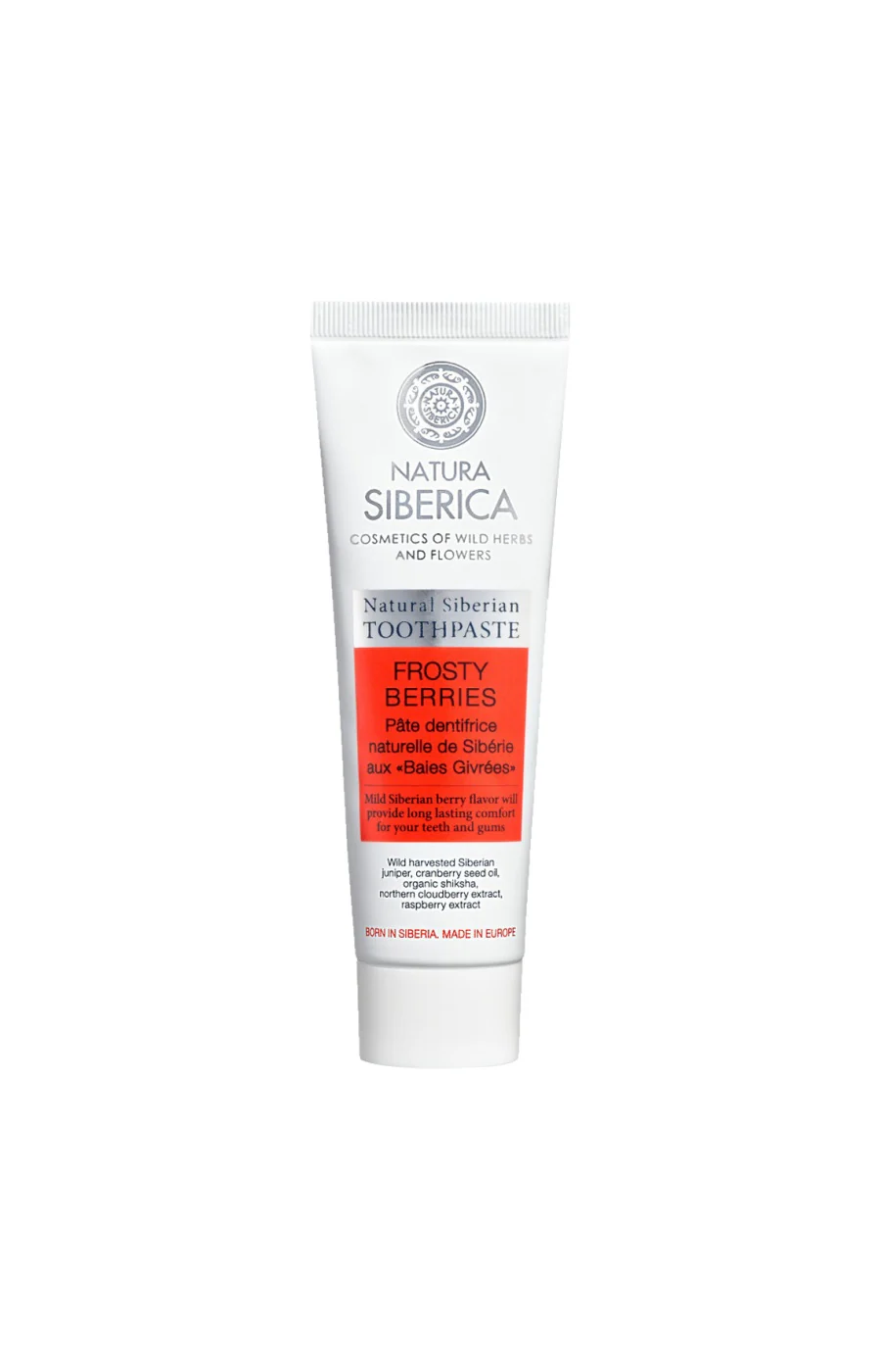 Dentifrice naturel de Sibérie - Baies givrées - 100 g