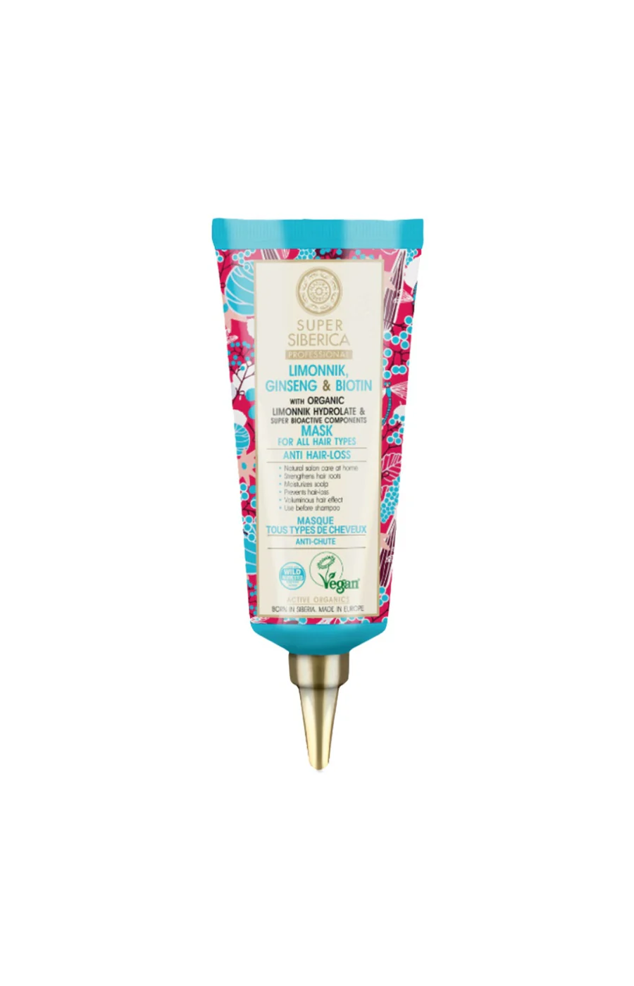 Masque anti-chute - Schisandra & ginseng - Super Siberica - Cheveux - 100 ml
