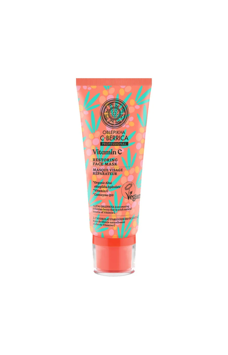 Masque réparateur vegan - Vitamine C - Visage