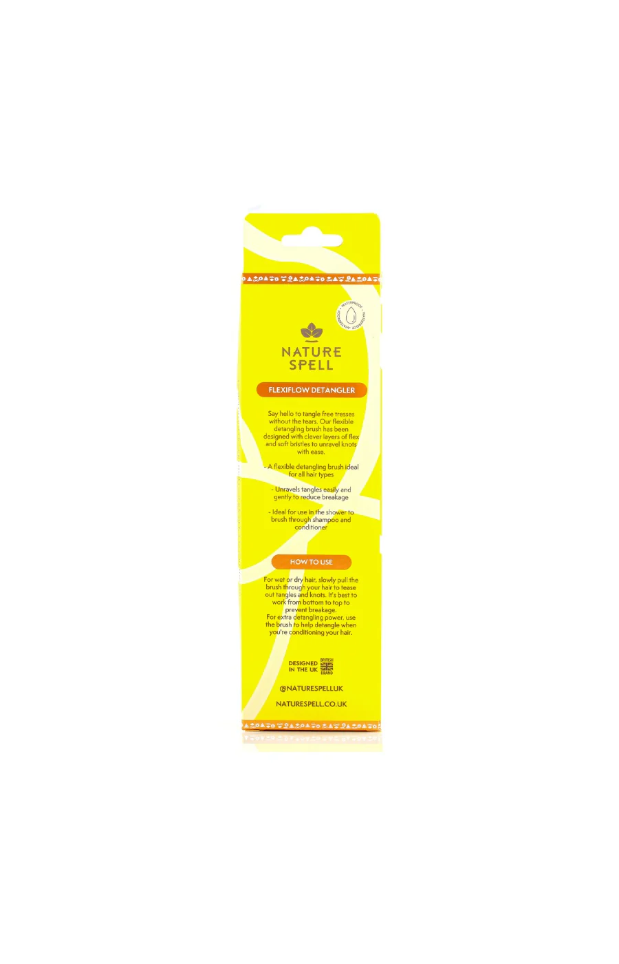 Brosse démêlante - Flexiflow - Jaune - Image 2