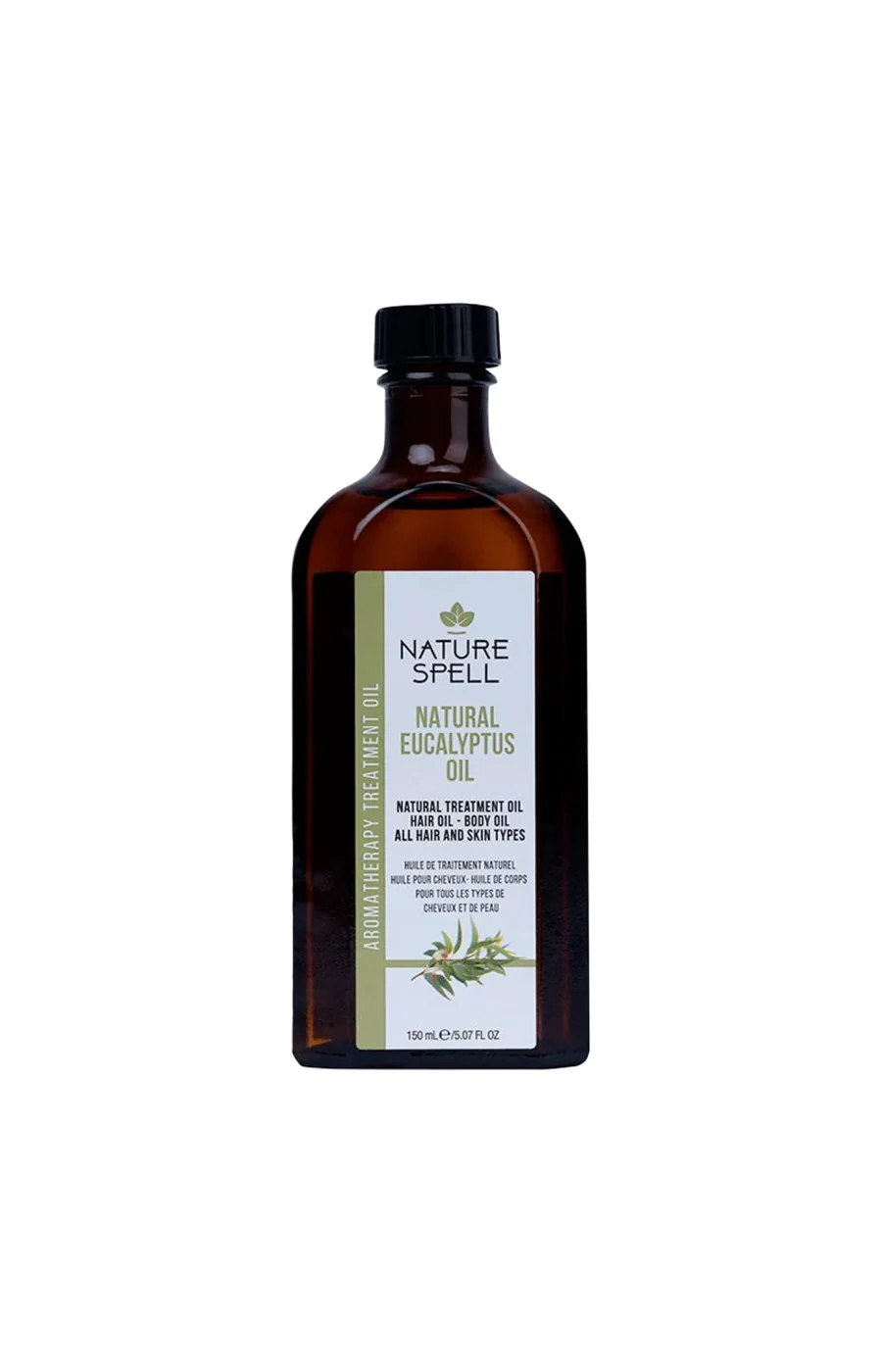 Huile purifiante - Eucalyptus - Corps & cheveux - 150 ml