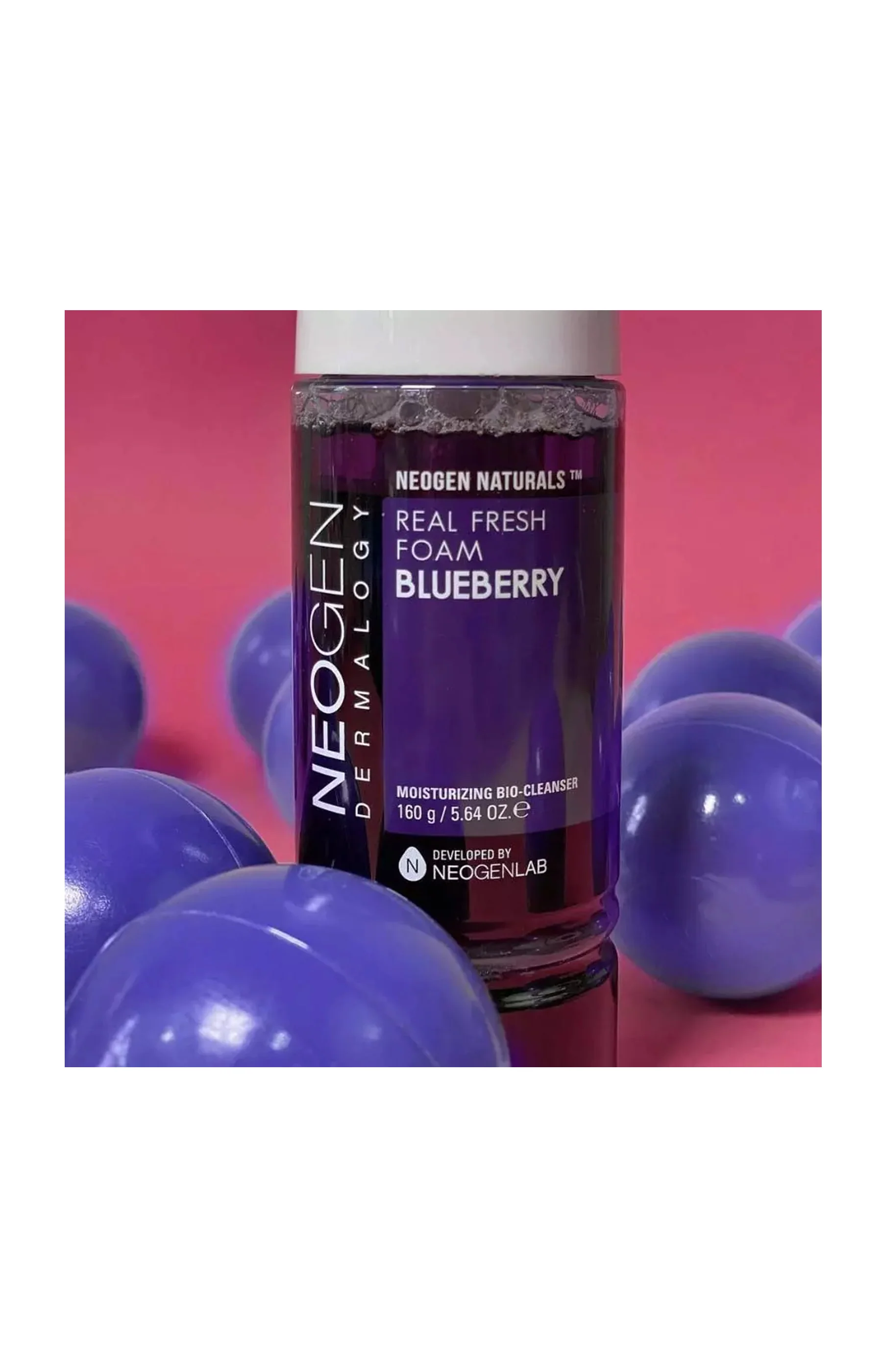 Mousse nettoyante - Myrtille - Visage - 160 g - Image 2