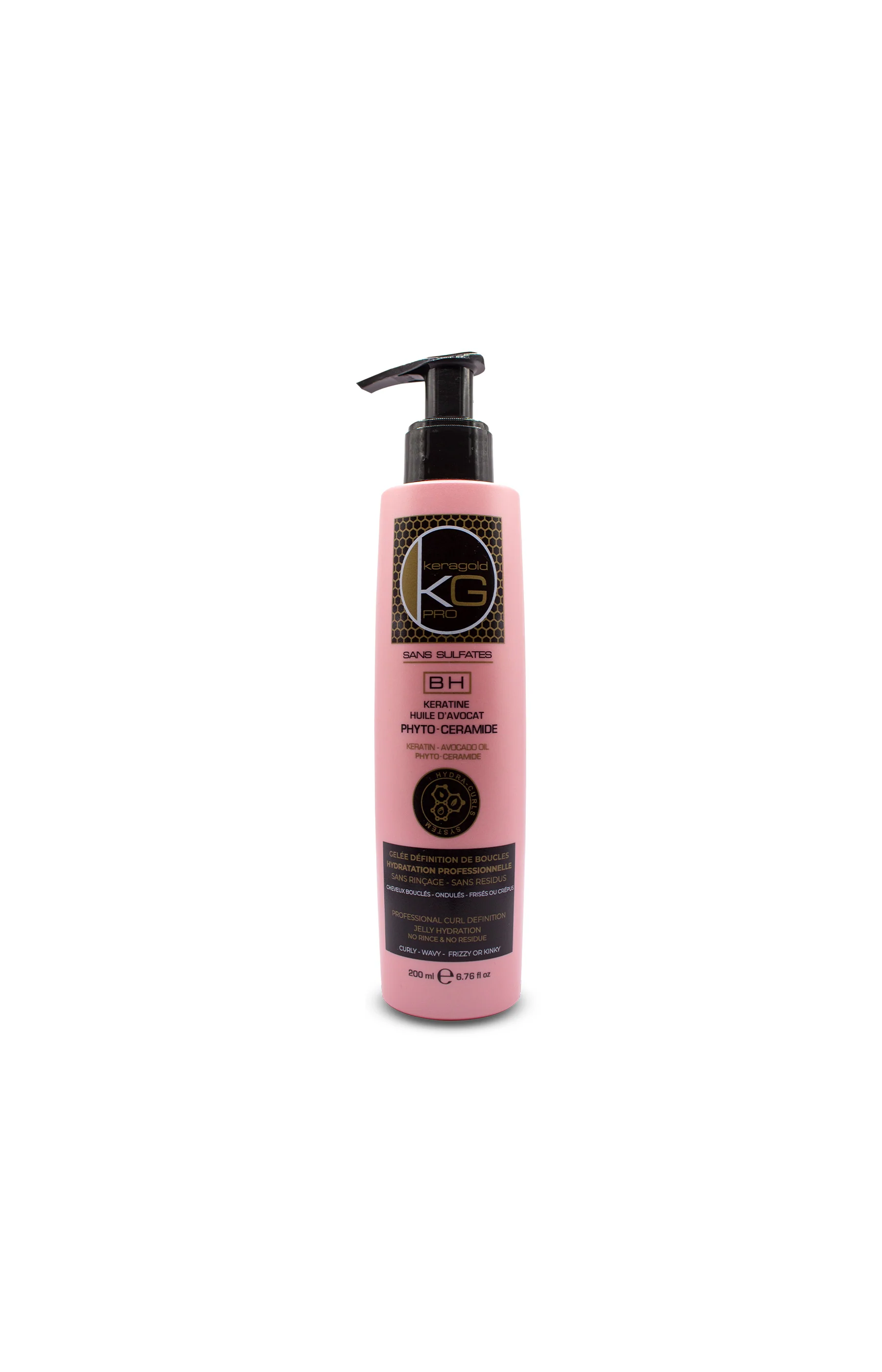Gelée hydratante phyto-ceramide - Kératine & Huile d'avocat