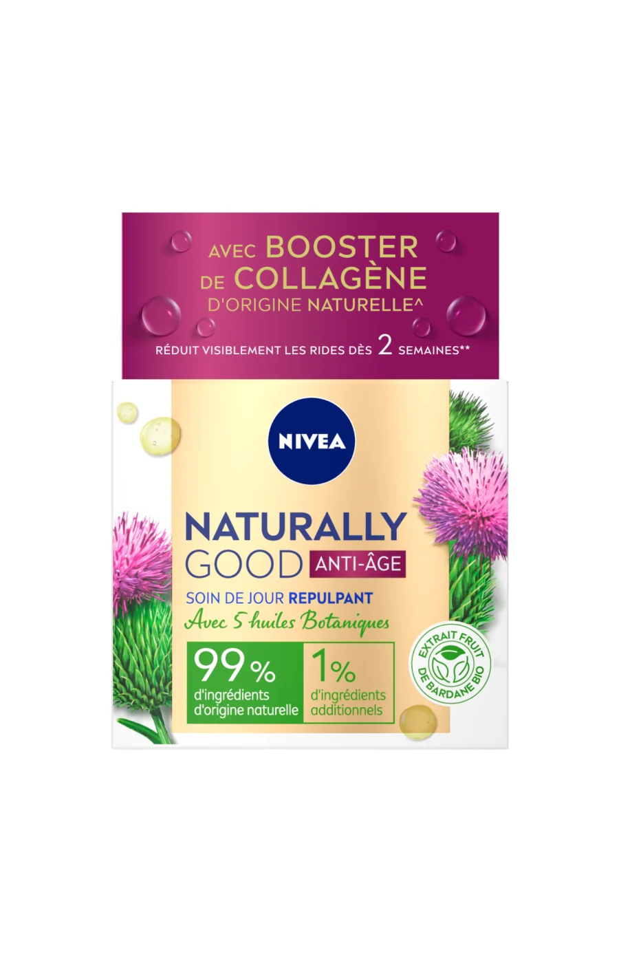 Crème anti-âge - Naturally Good - Jour - Visage - Image 2