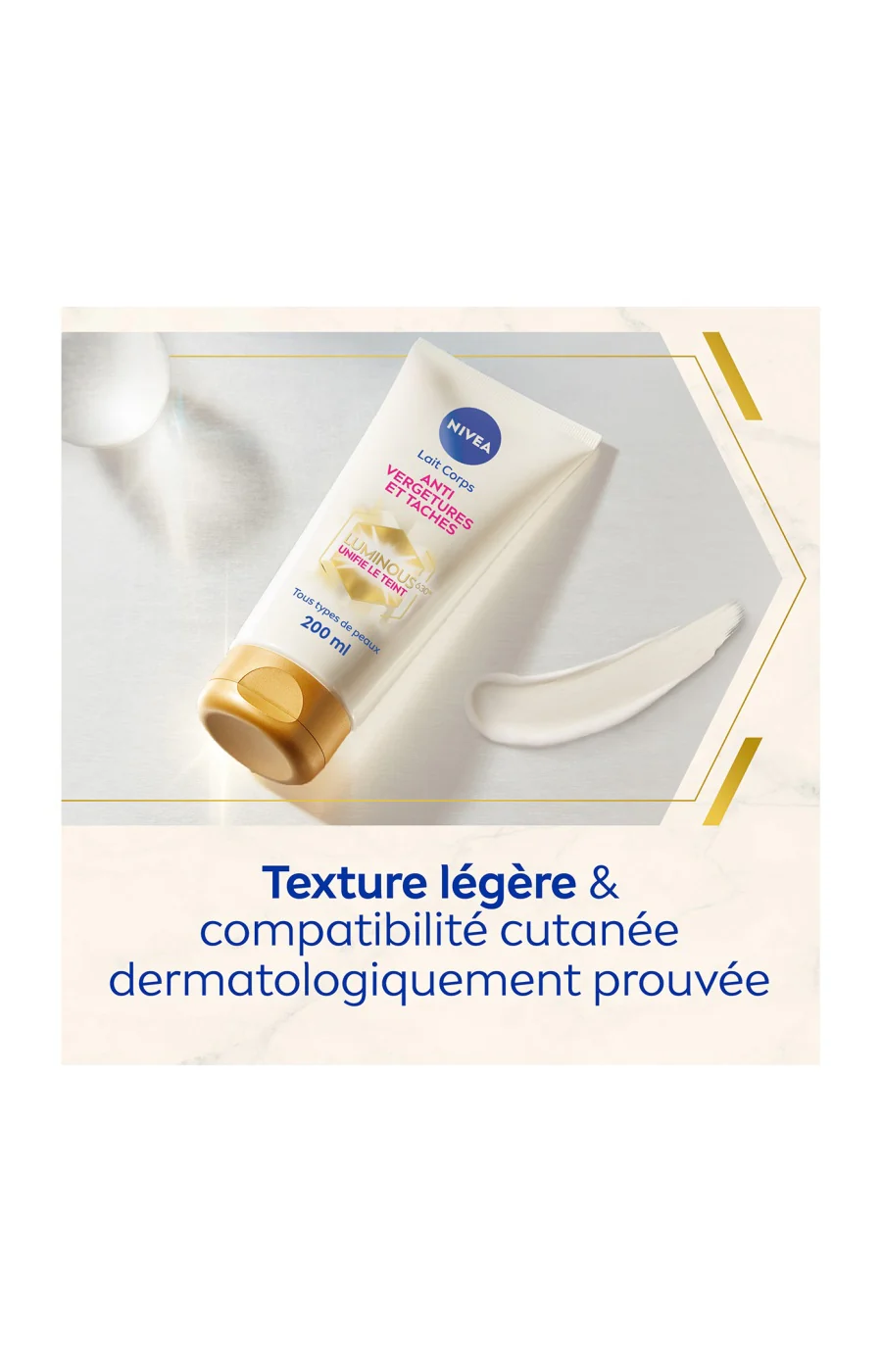 Crème anti-vergetures & taches - Luminous - Corps - 200 ml - Image 4