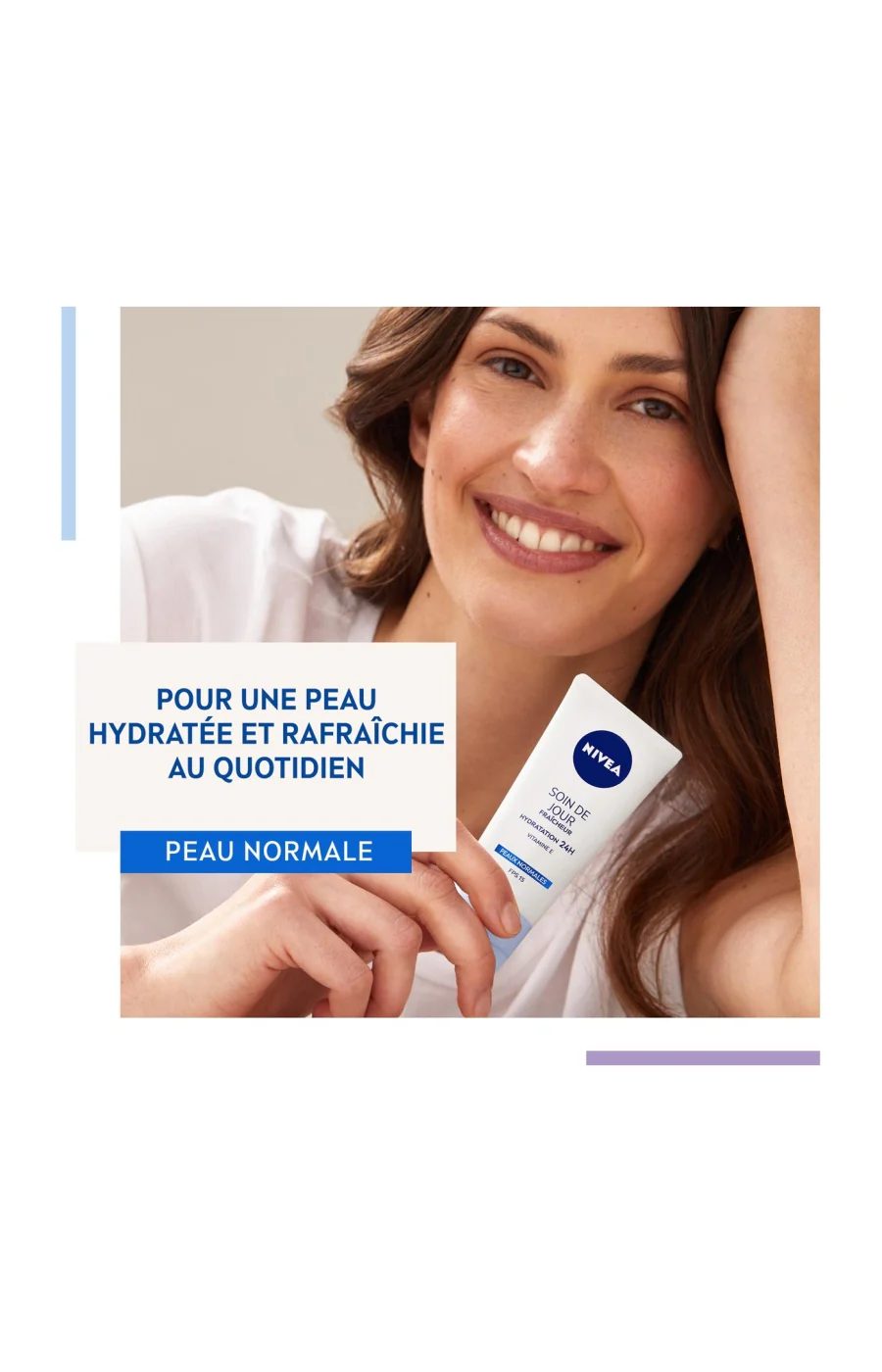 Crème de jour fraîcheur & hydratant 24h SPF 15 - Vitamine E - 50 ml - Image 5