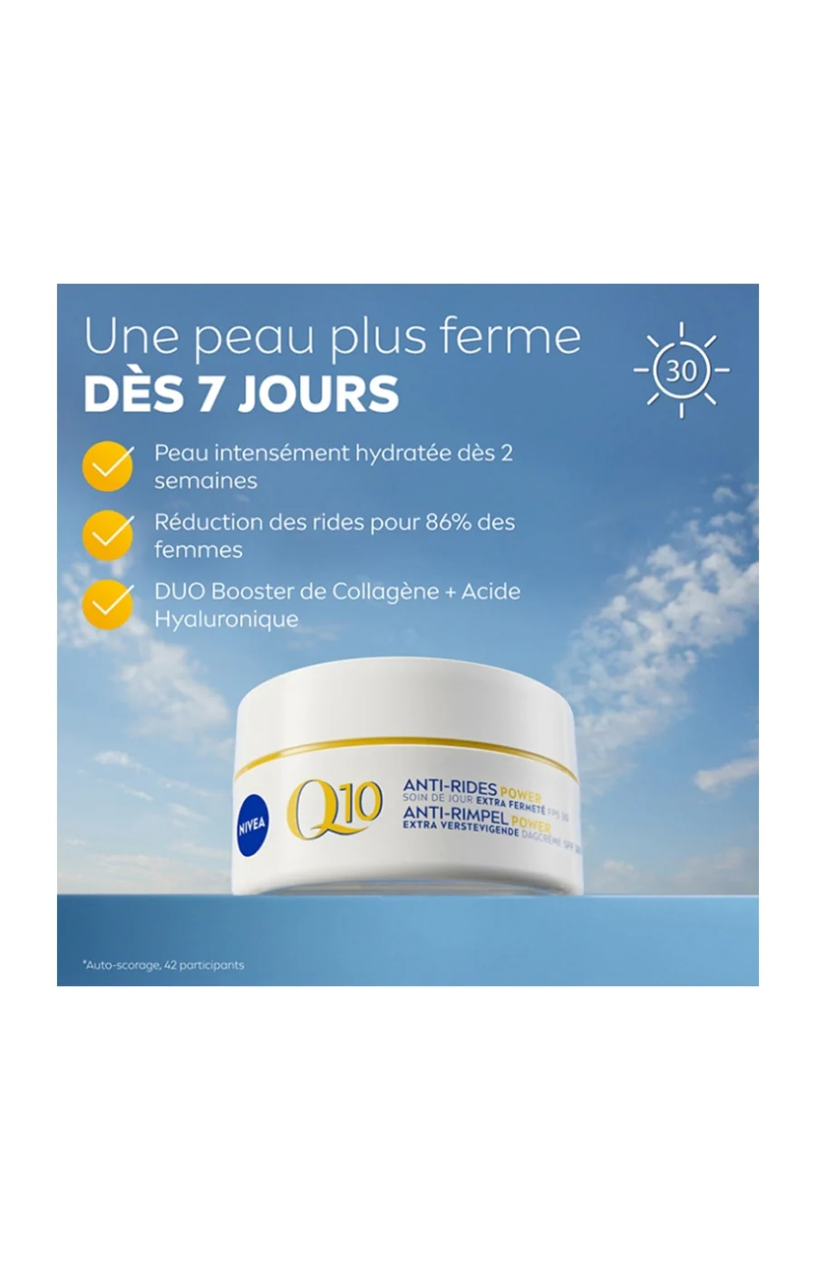 Crème de jour raffermissante SPF30 - Q10 Power - Peaux matures - 50 ml - Image 3