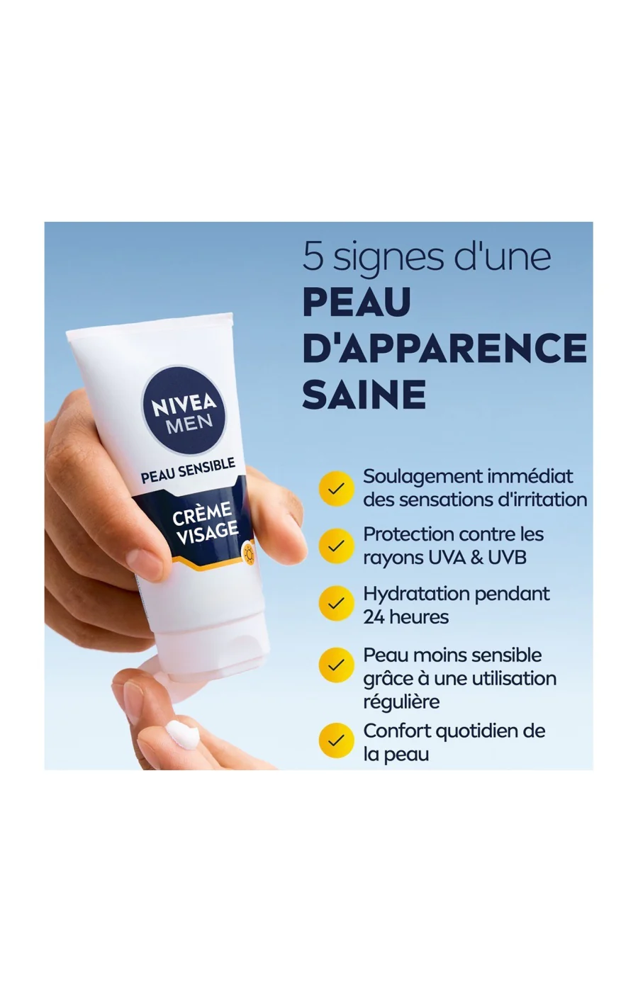 Crème hydratante SPF 15 - Homme - 75 ml - Image 2