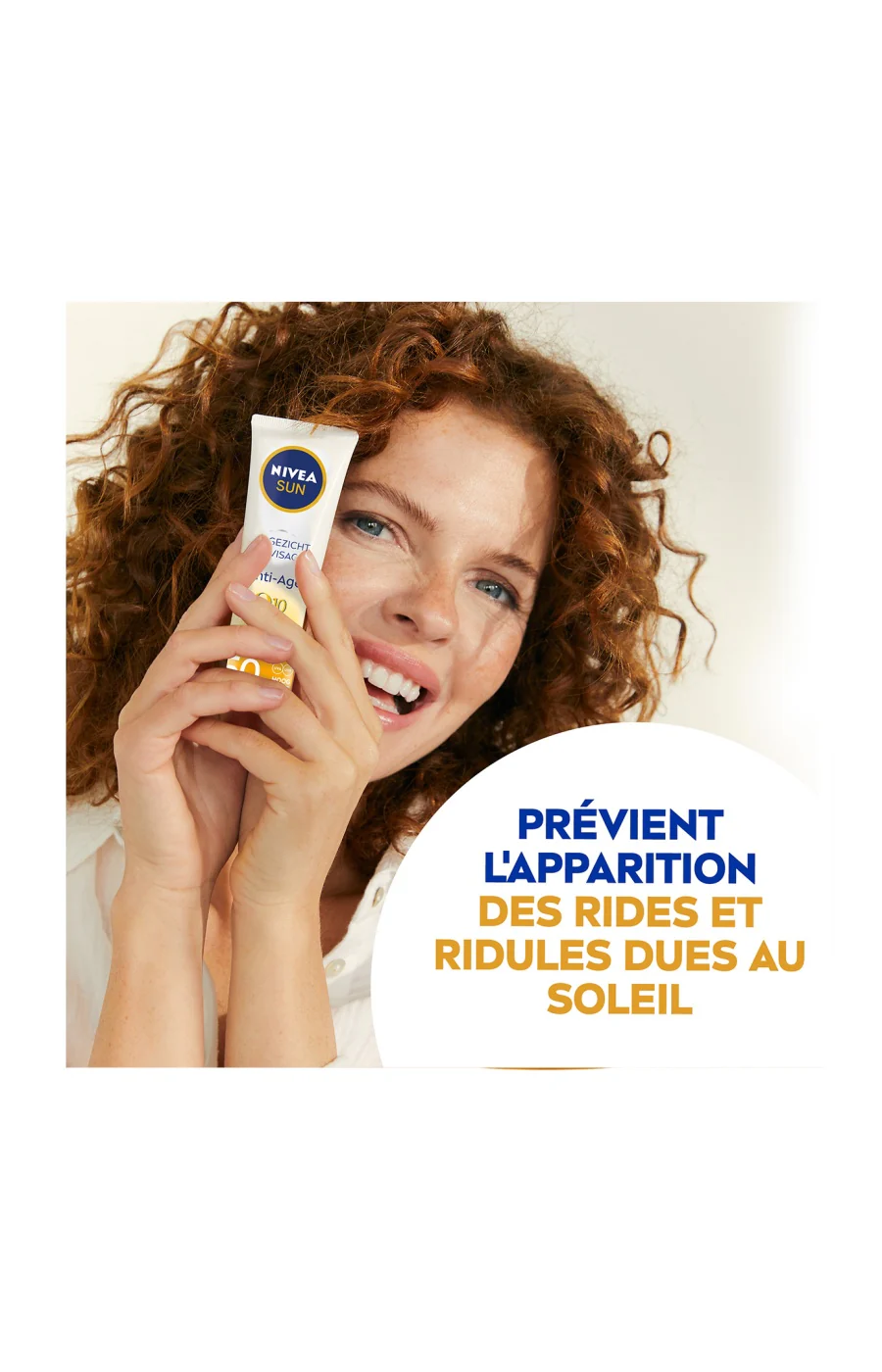 Crème solaire anti-âge  SPF 50 - Q10 - Visage - 50 ml - Image 2