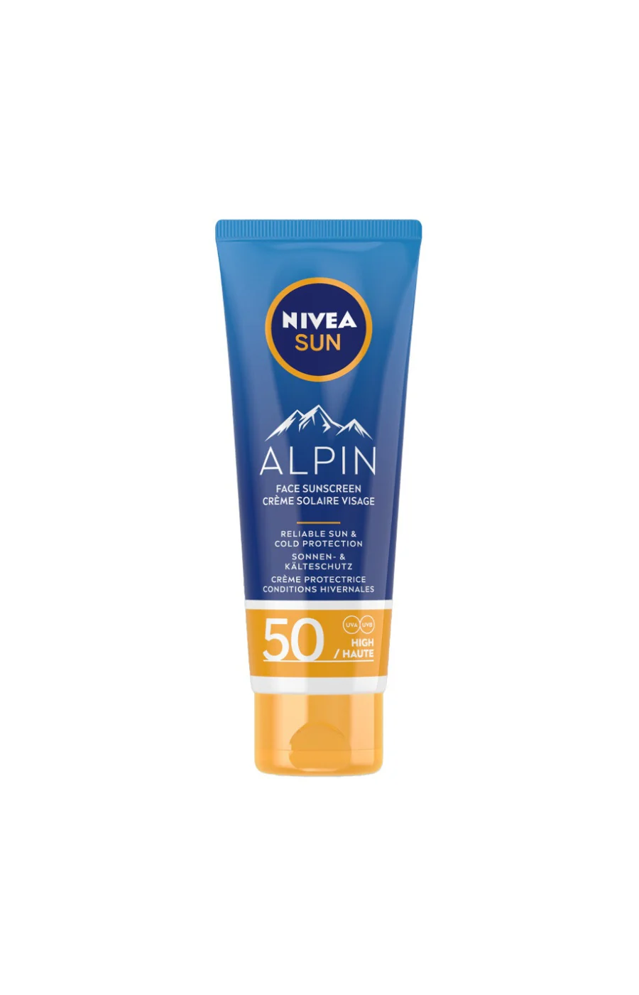 Crème solaire protectrice SPF 50 - Alpin - Visage - 50 ml