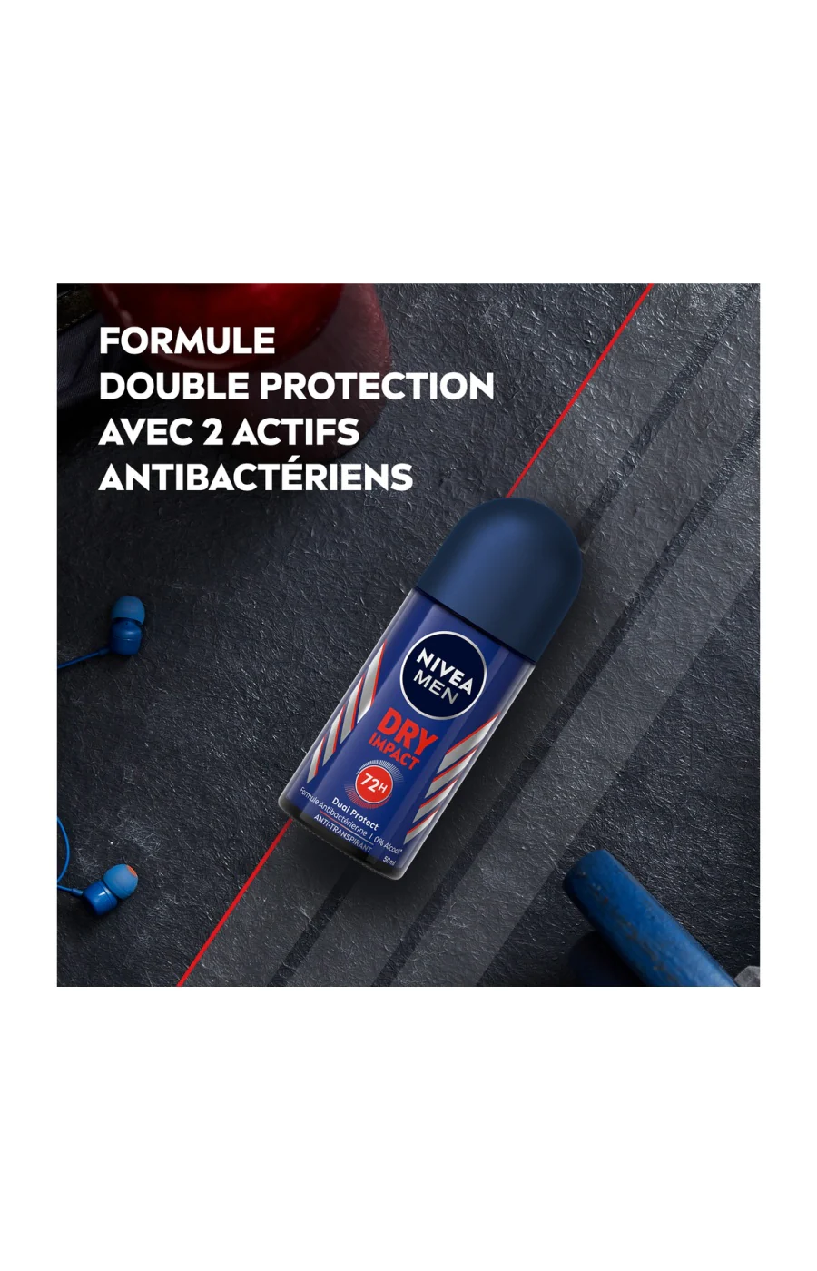 Déodorant bille anti-transpirant 72 h - Homme - 50 ml - Image 4