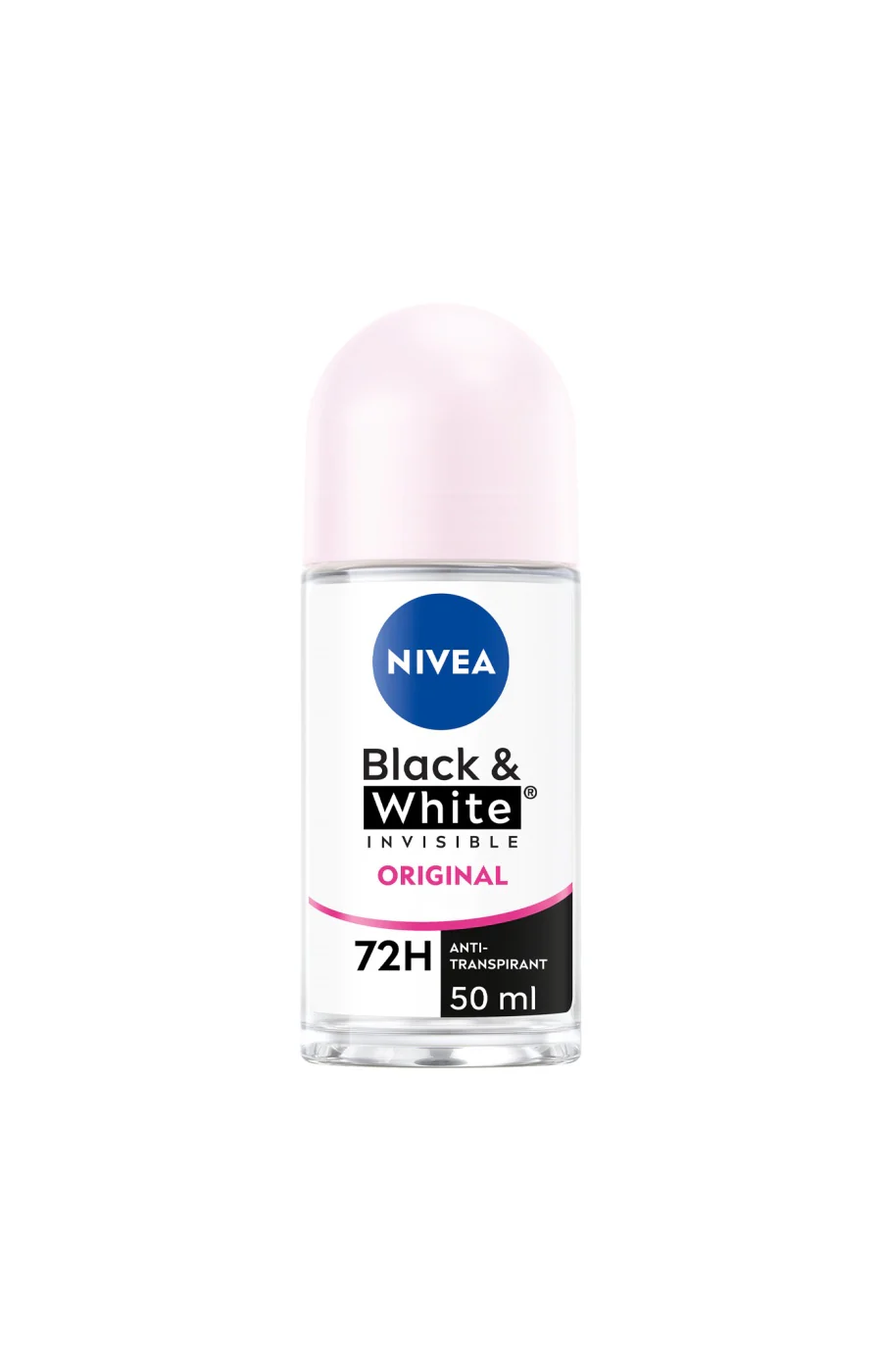 Déodorant bille anti-transpirant anti-traces blanches & jaunes 48h - Black & White - 2 x 50 ml