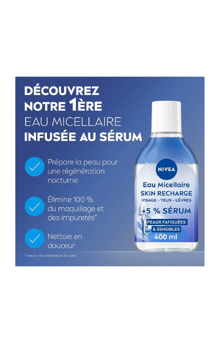 Eau micellaire démaquillante - Panthenol - Peaux sensibles - Image 2