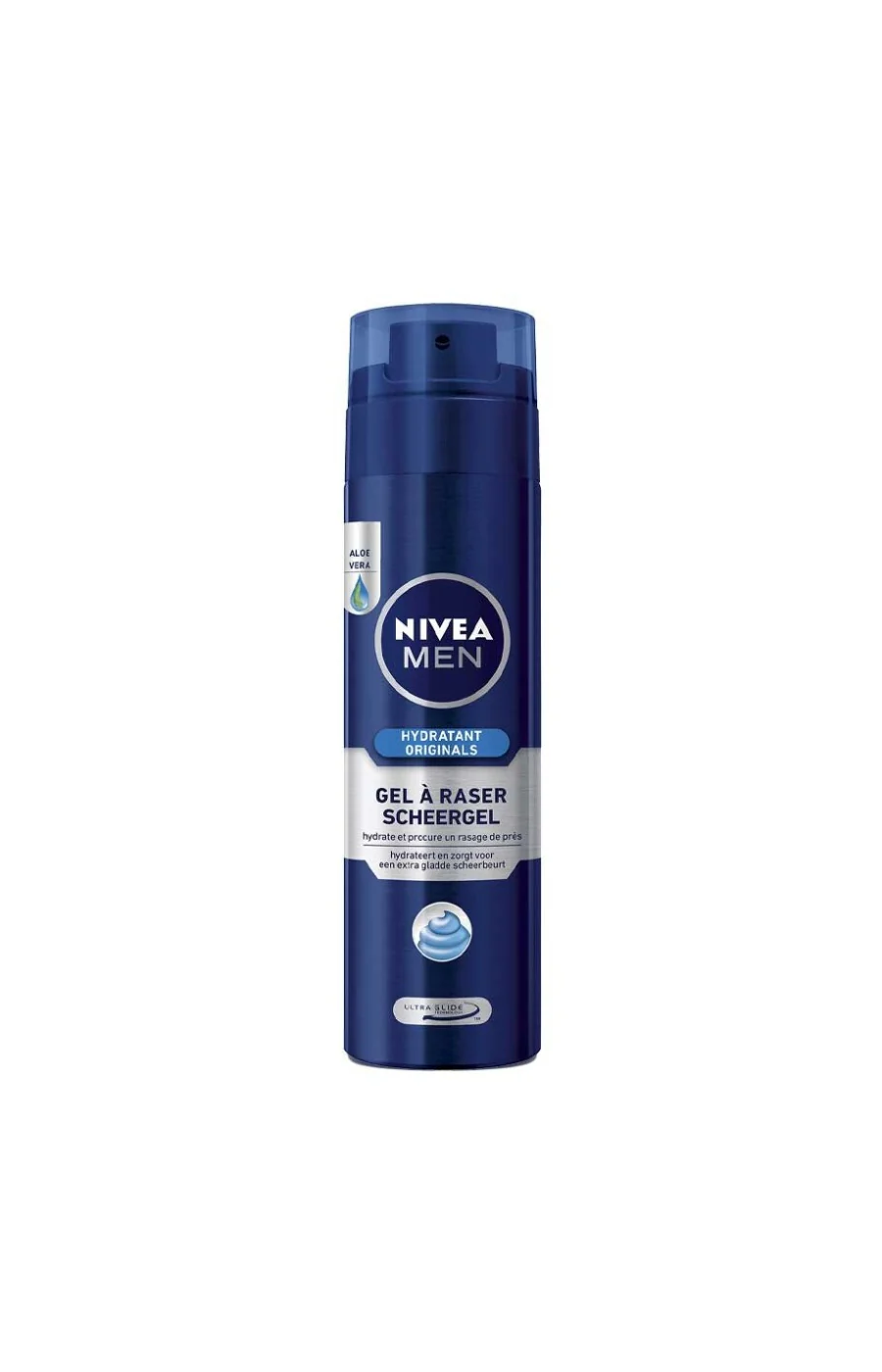Gel à raser hydratant - Protect & Care - Homme - 200 ml