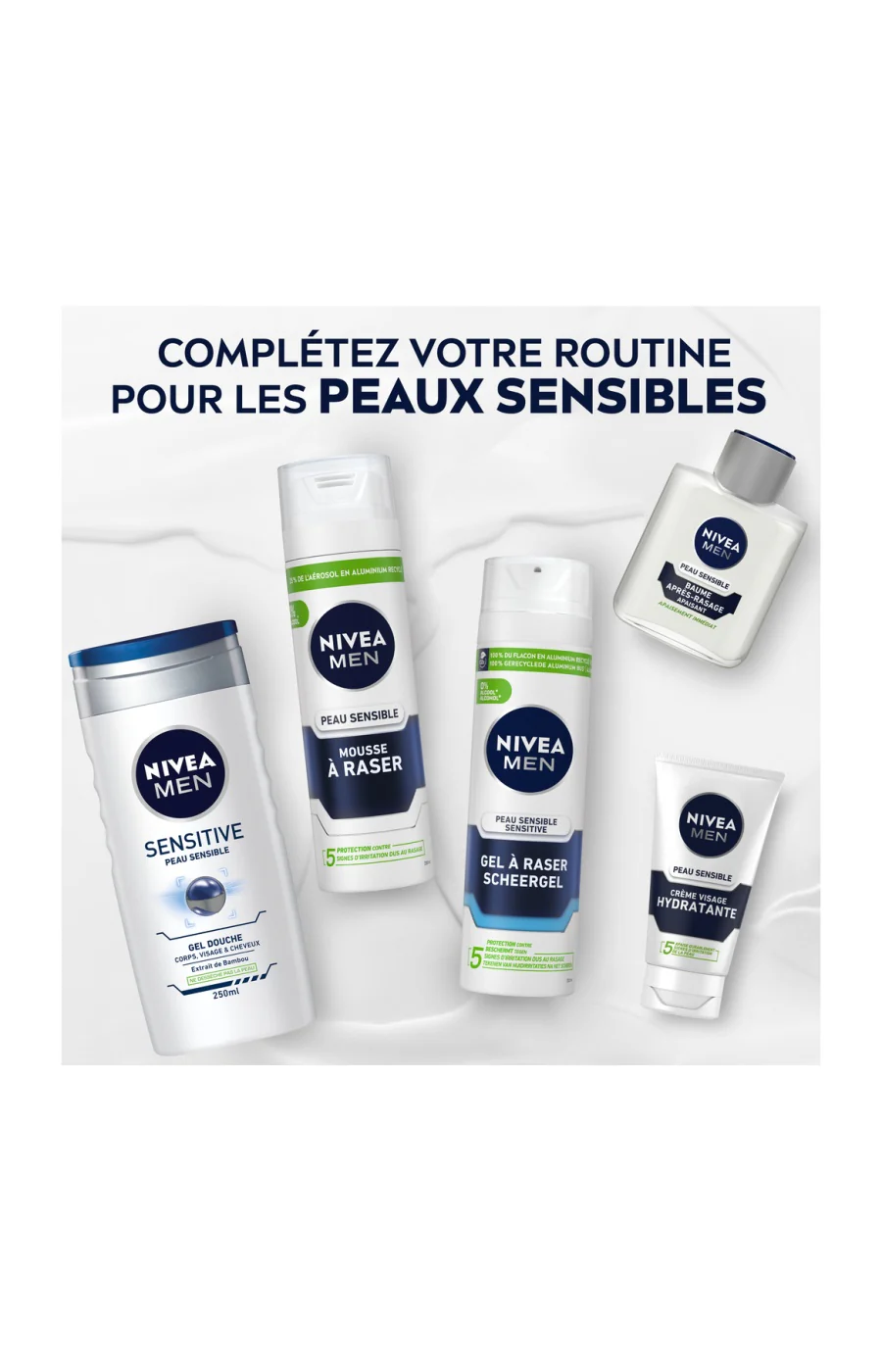 Gel à raser - Peaux sensibles - Homme - 200 ml - Image 4