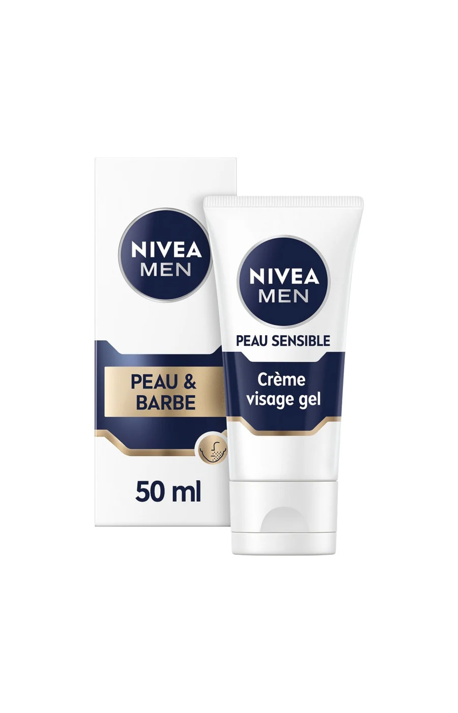 Gel-crème hydratant - Visage & barbe - Homme - Image 2